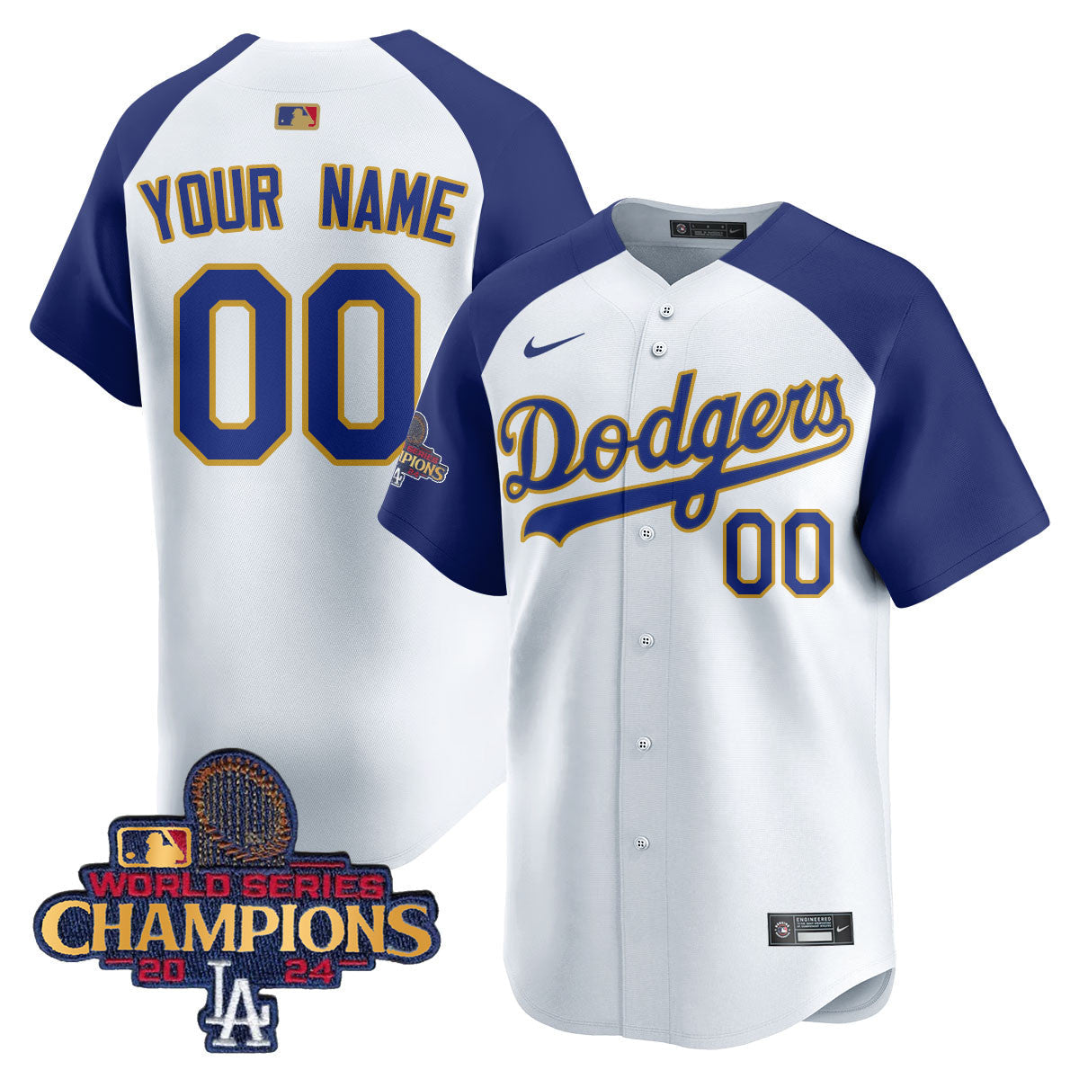 LAD Gold 2025 Jersey - Stitched