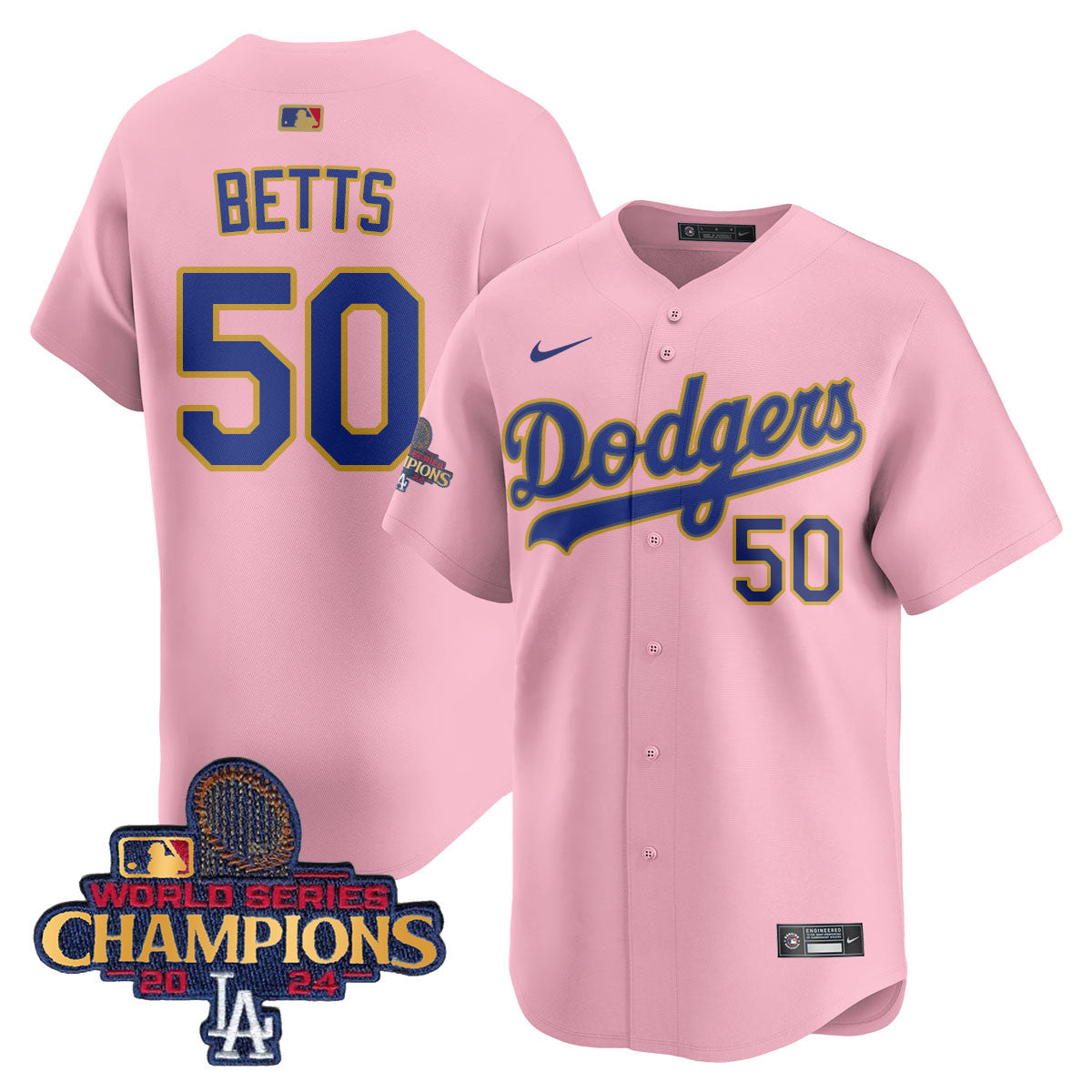 LAD Gold 2025 Jersey - Stitched