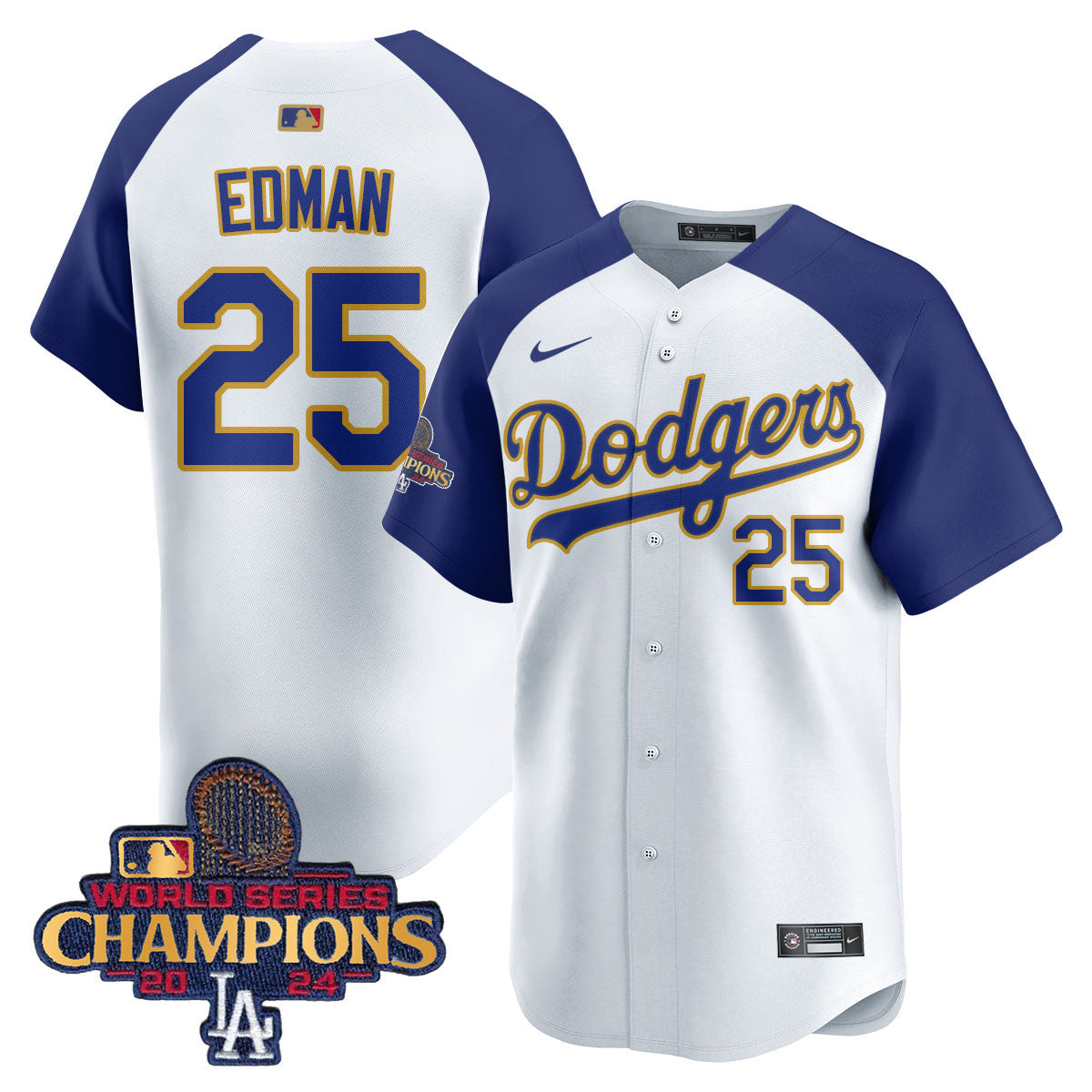 LAD Gold 2025 Jersey - Stitched