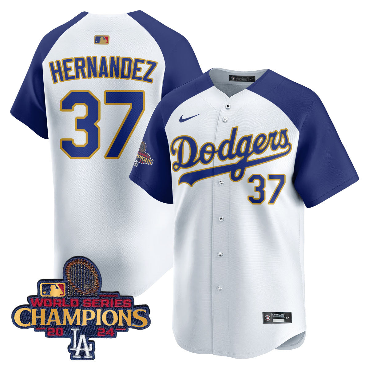 LAD Gold 2025 Jersey - Stitched