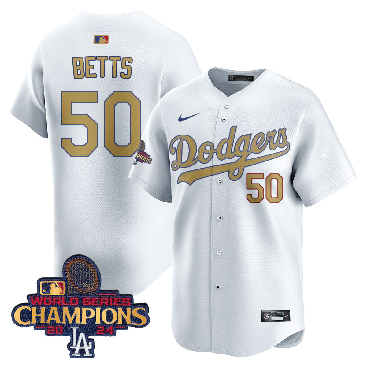 LAD Gold 2025 Jersey - Stitched