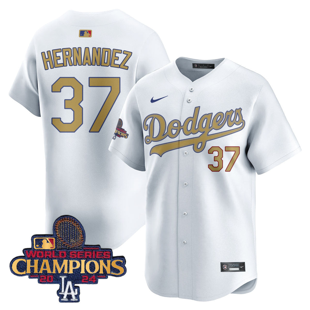 LAD Gold 2025 Jersey - Stitched
