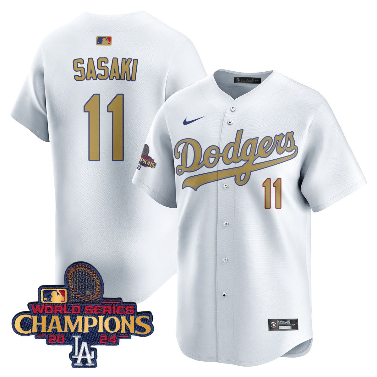 LAD Gold 2025 Jersey - Stitched