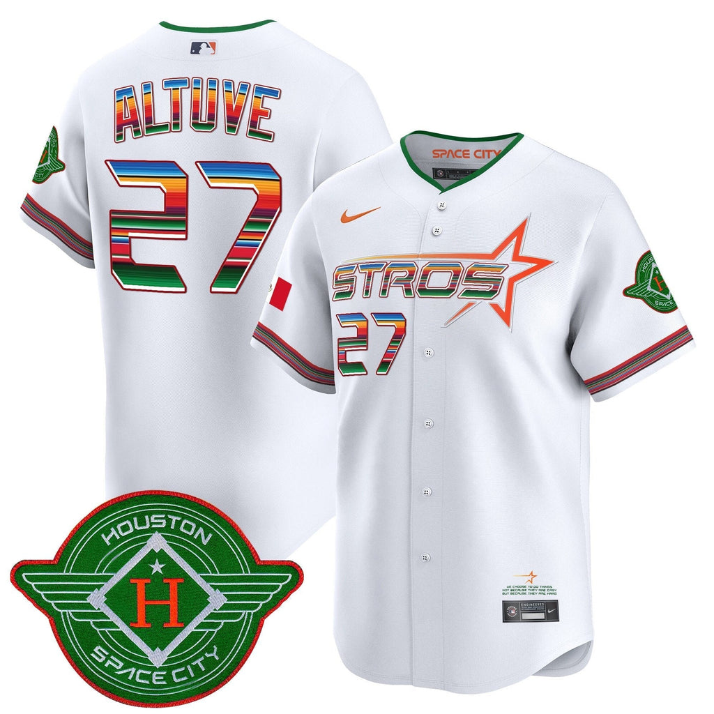 Astros 2025 City Connect Mexico Vapor Premier Limited Jersey - Stitched