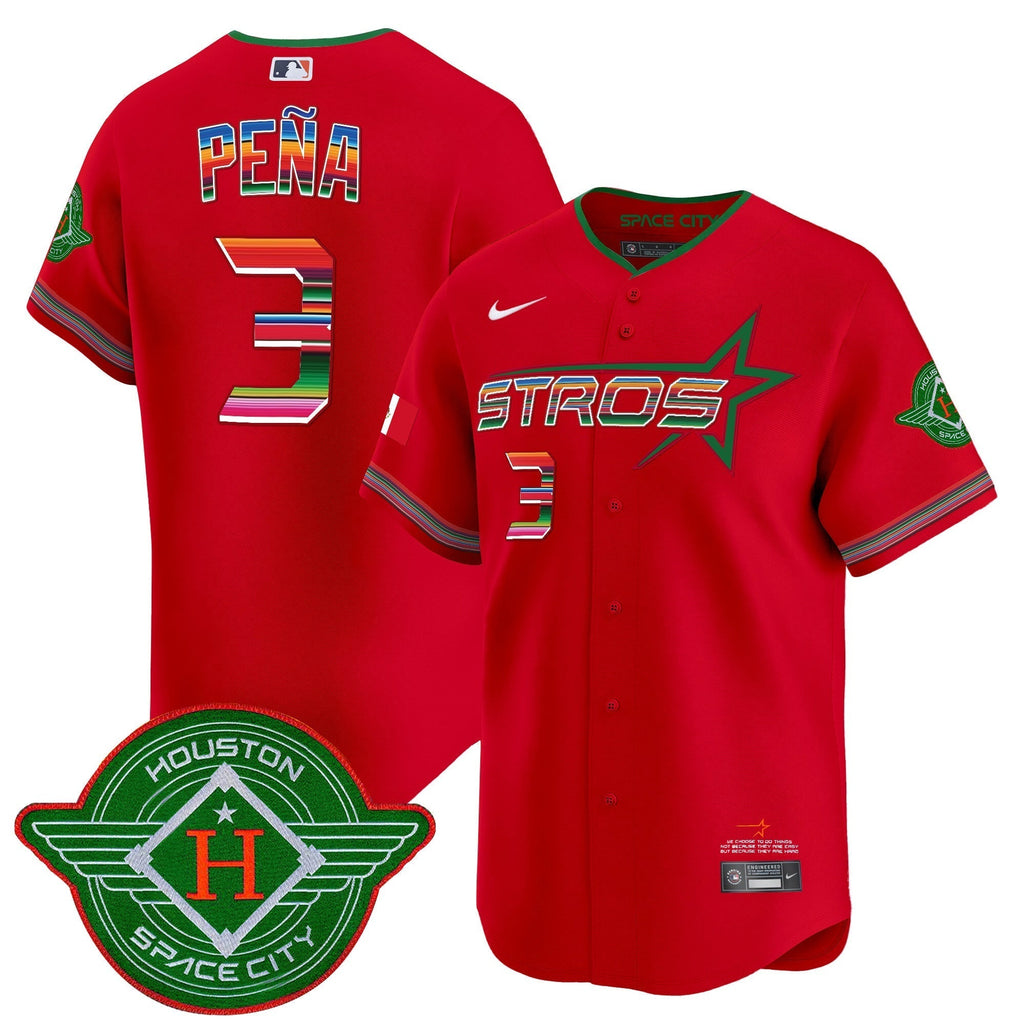 Astros 2025 City Connect Mexico Vapor Premier Limited Jersey - Stitched
