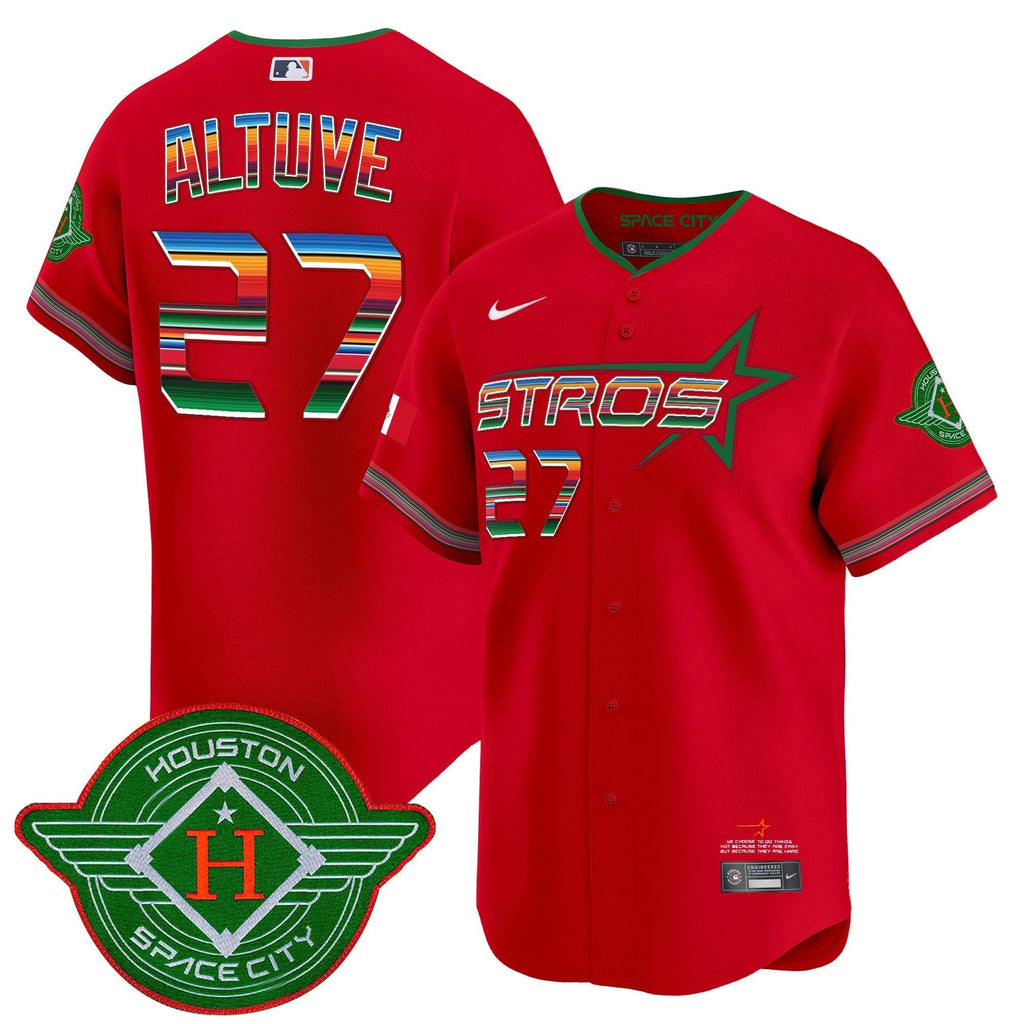Astros 2025 City Connect Mexico Vapor Premier Limited Jersey - Stitched
