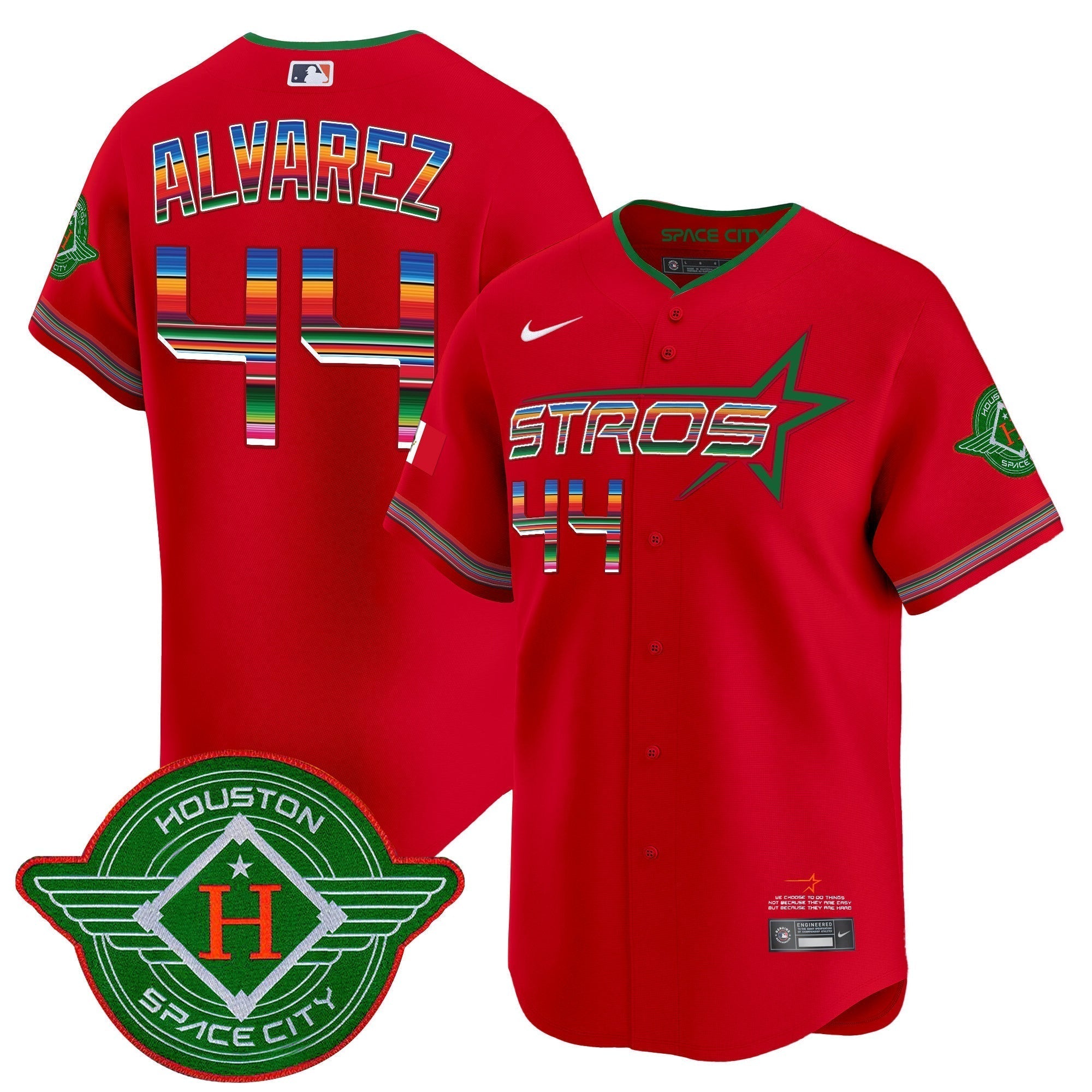 Astros 2025 City Connect Mexico Vapor Premier Limited Jersey - Stitched