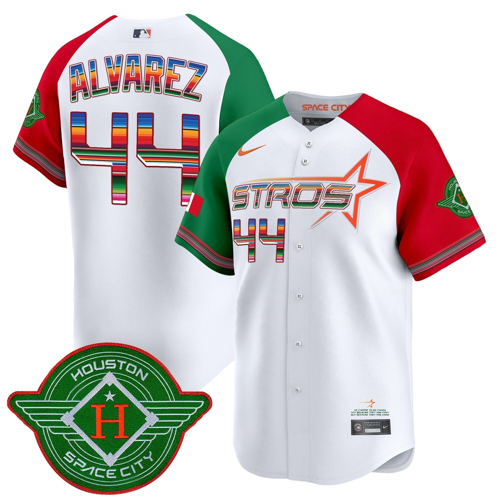 Astros 2025 City Connect Mexico Vapor Premier Limited Jersey - Stitched