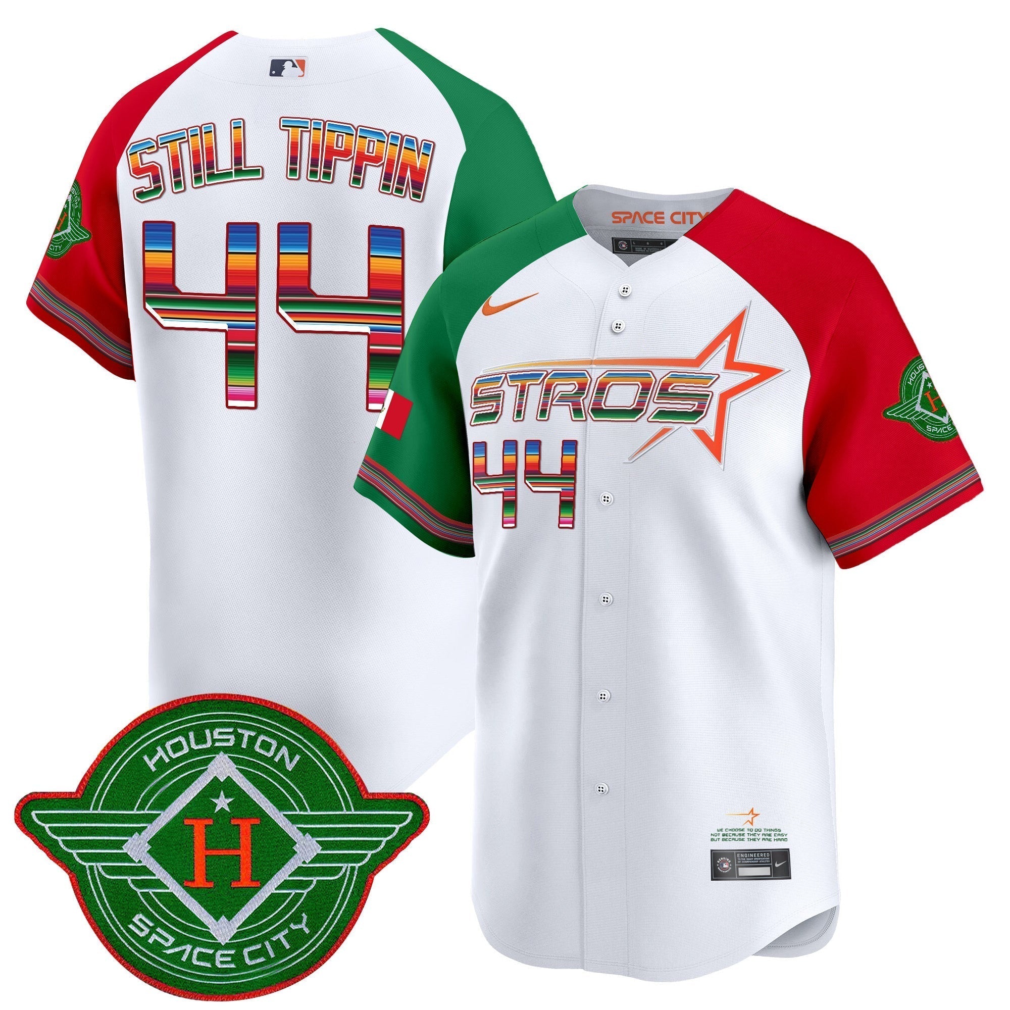 Astros 2025 City Connect Mexico Vapor Premier Limited Jersey - Stitched