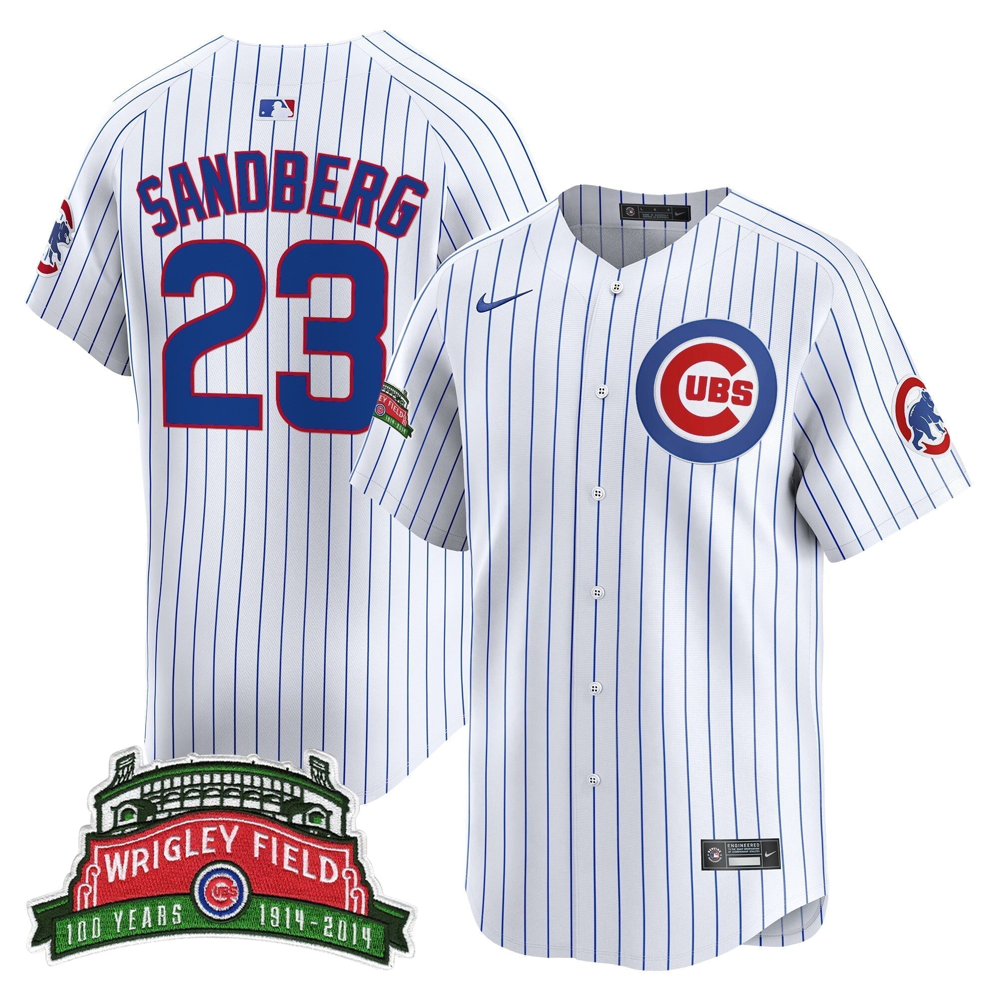 CHC Wrigley Field Style Vapor Premier Limited Jersey - All Stitched