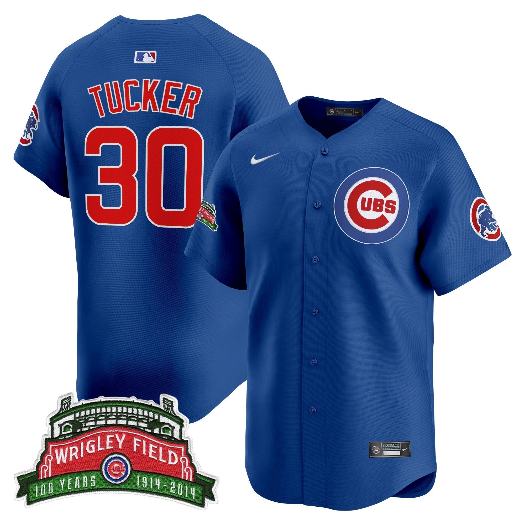 CHC Wrigley Field Style Vapor Premier Limited Jersey - All Stitched