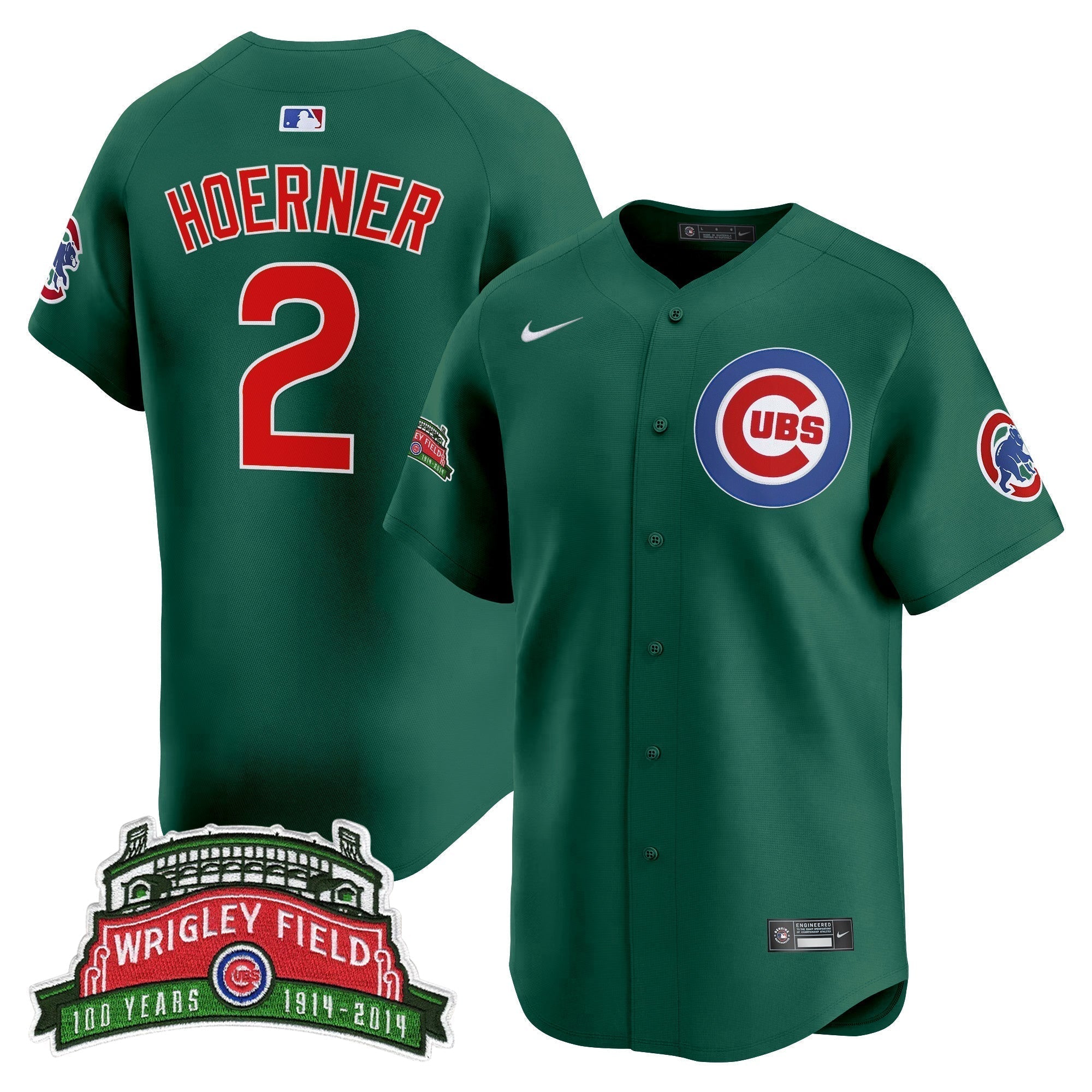 CHC Wrigley Field Style Vapor Premier Limited Jersey - All Stitched