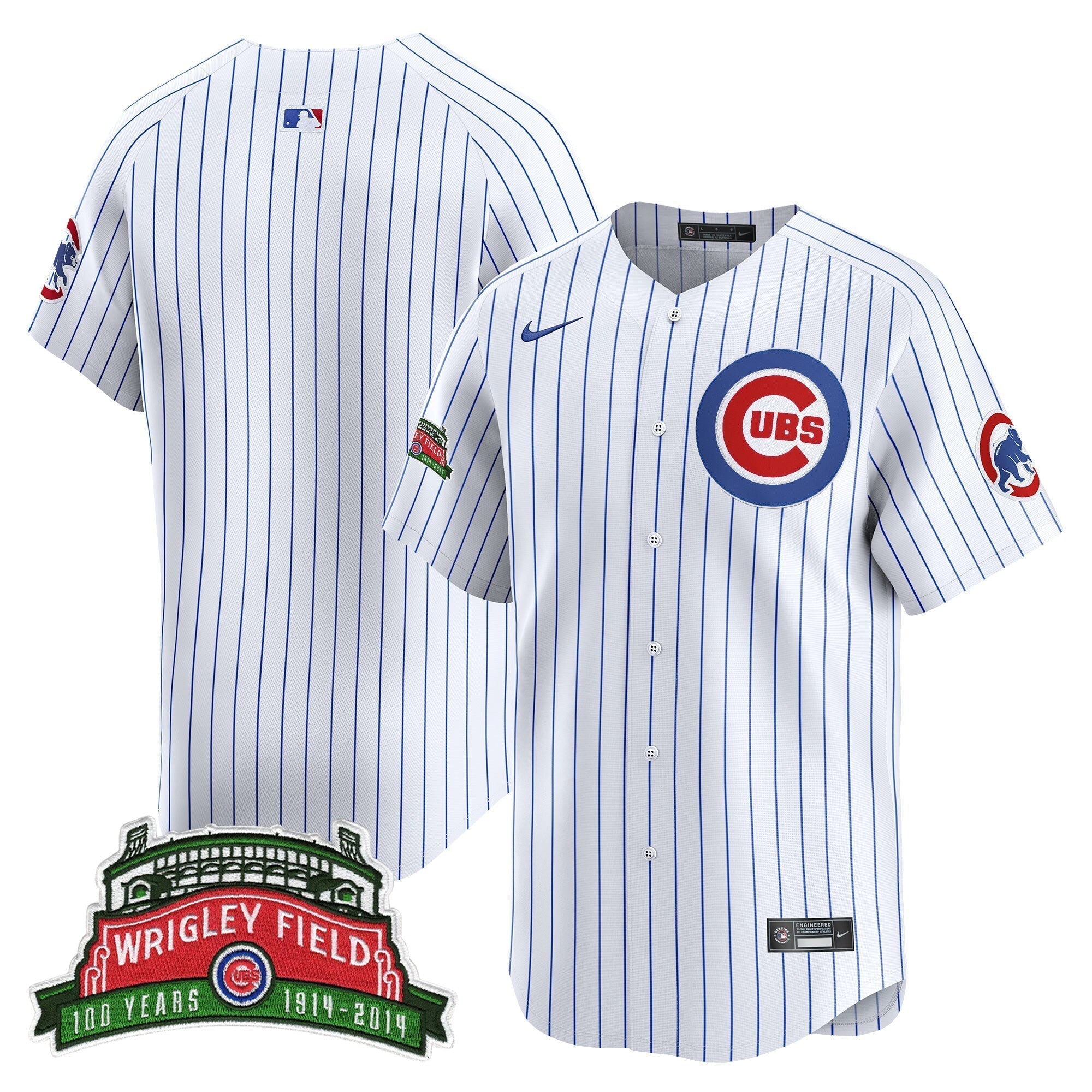 CHC Wrigley Field Style Vapor Premier Limited Jersey - All Stitched