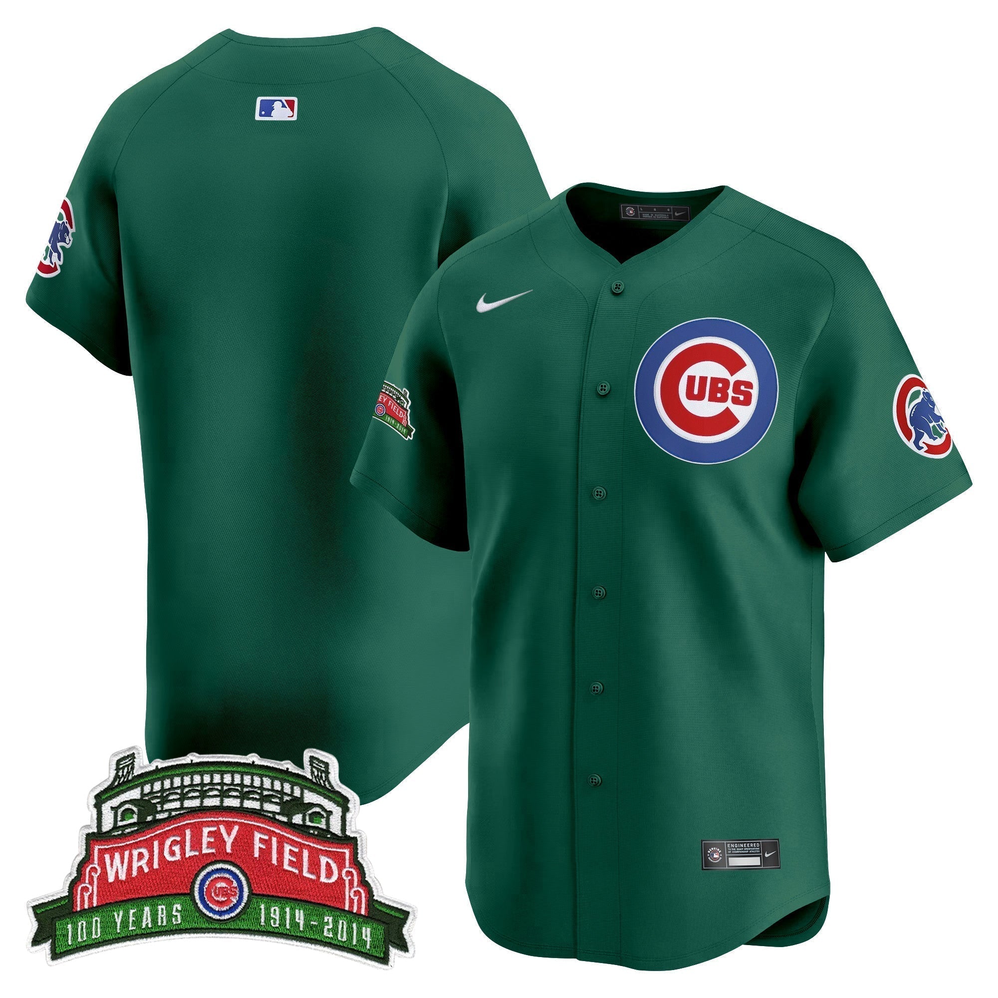CHC Wrigley Field Style Vapor Premier Limited Jersey - All Stitched