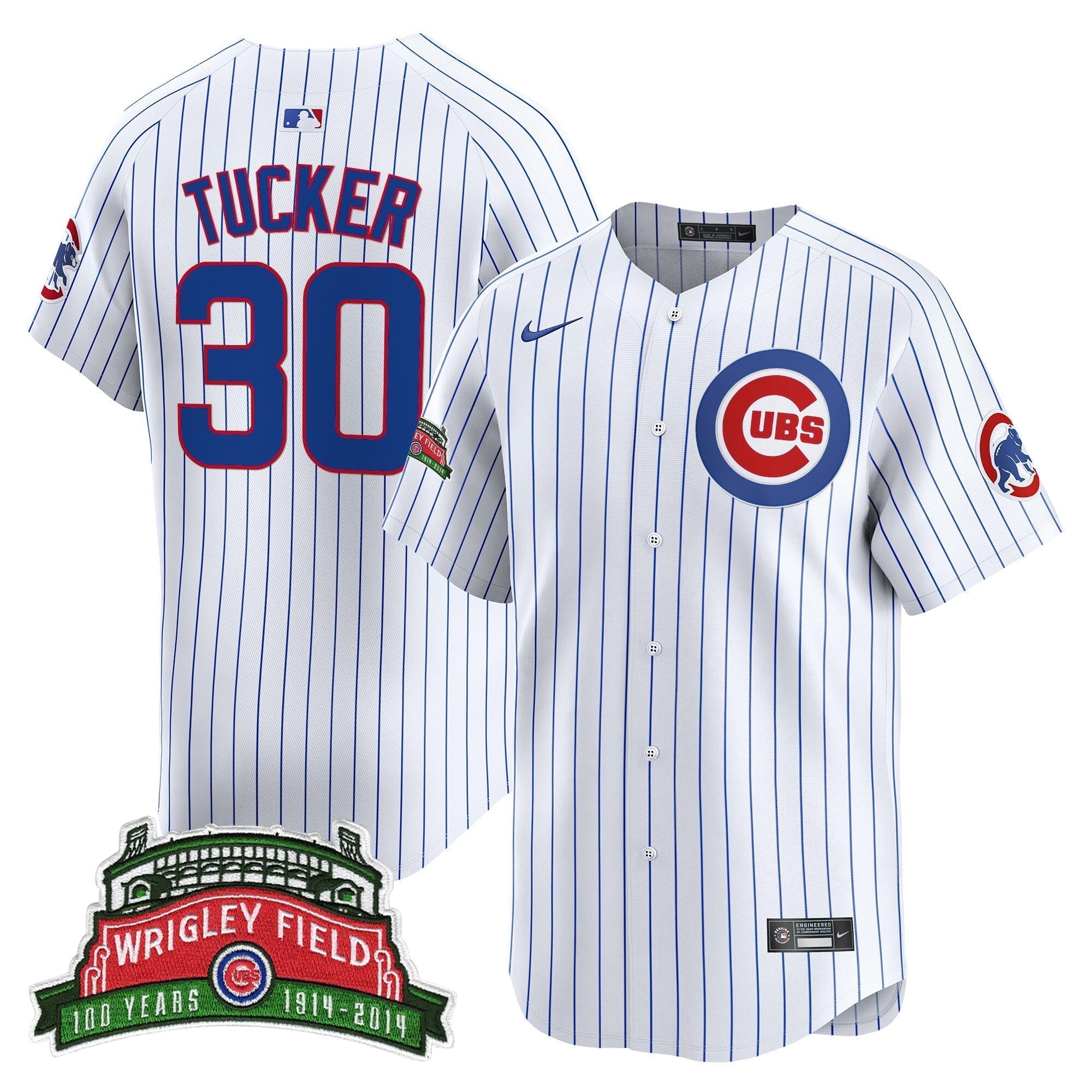 CHC Wrigley Field Style Vapor Premier Limited Jersey - All Stitched