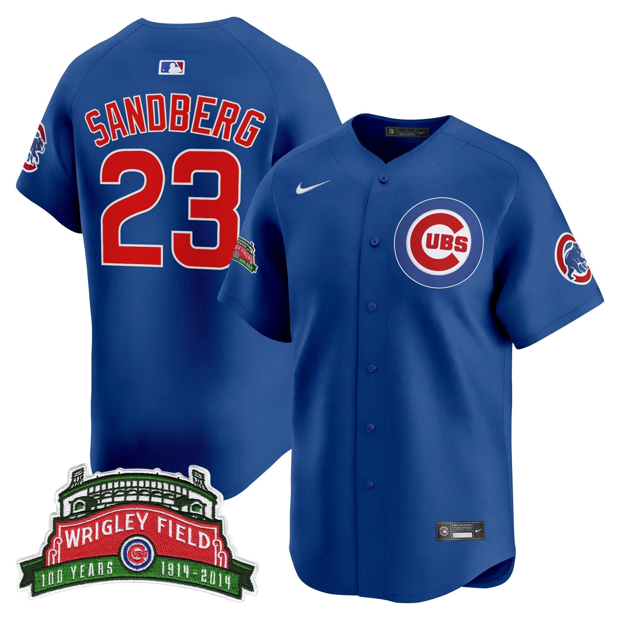 CHC Wrigley Field Style Vapor Premier Limited Jersey - All Stitched