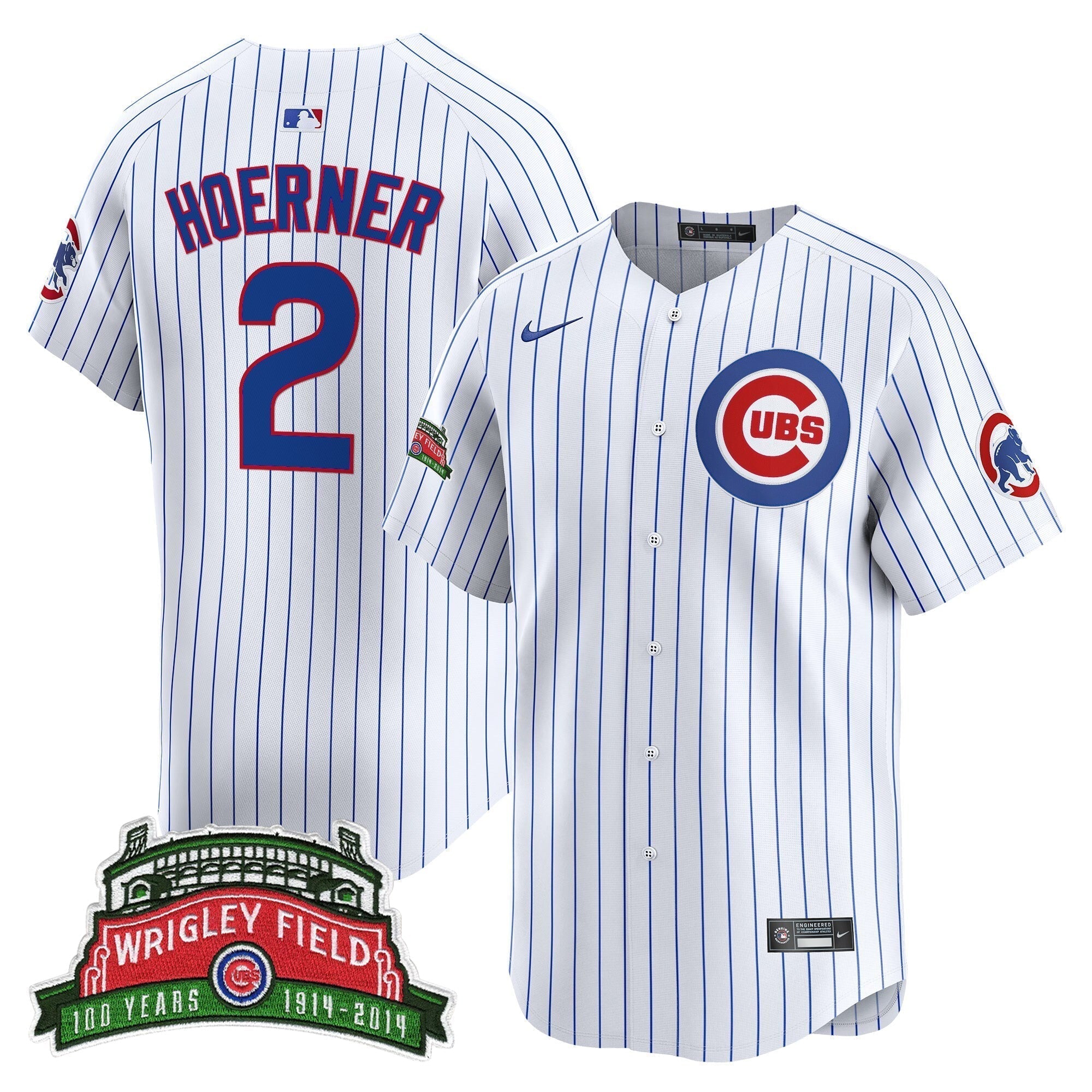 CHC Wrigley Field Style Vapor Premier Limited Jersey - All Stitched
