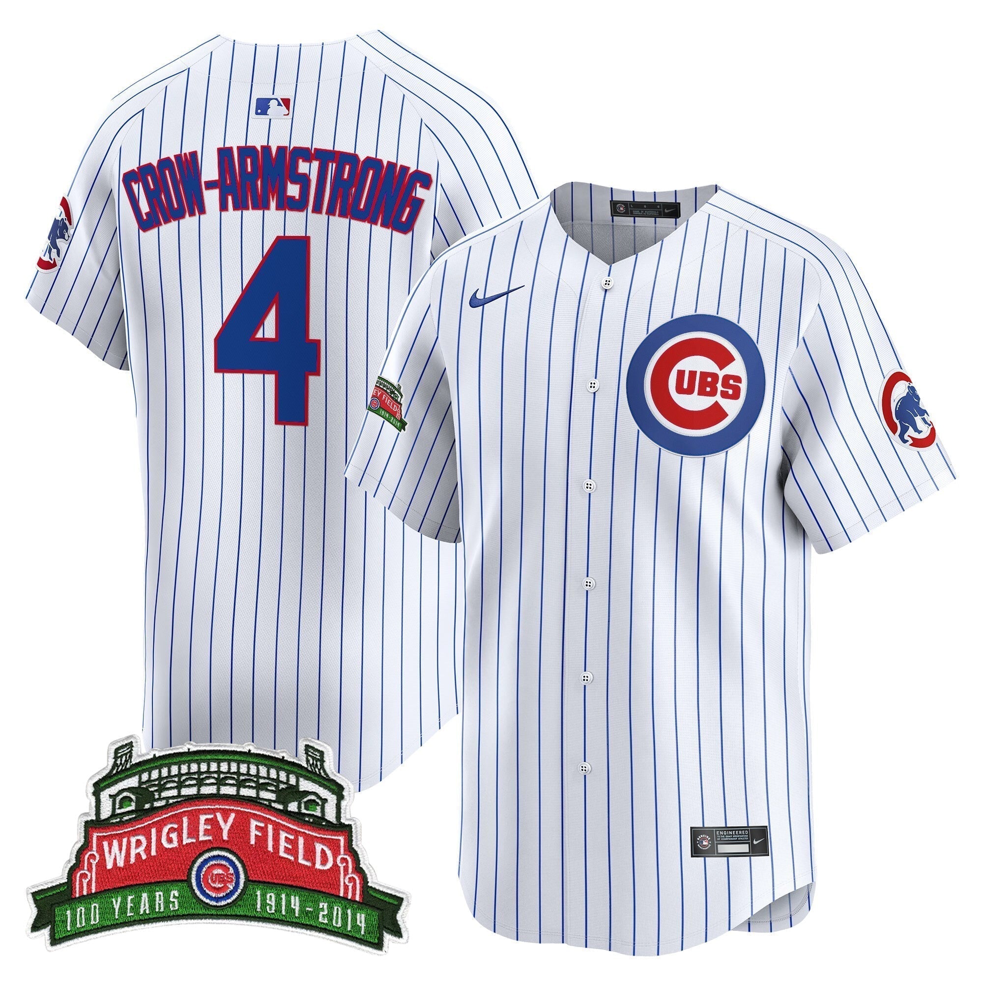 CHC Wrigley Field Style Vapor Premier Limited Jersey - All Stitched