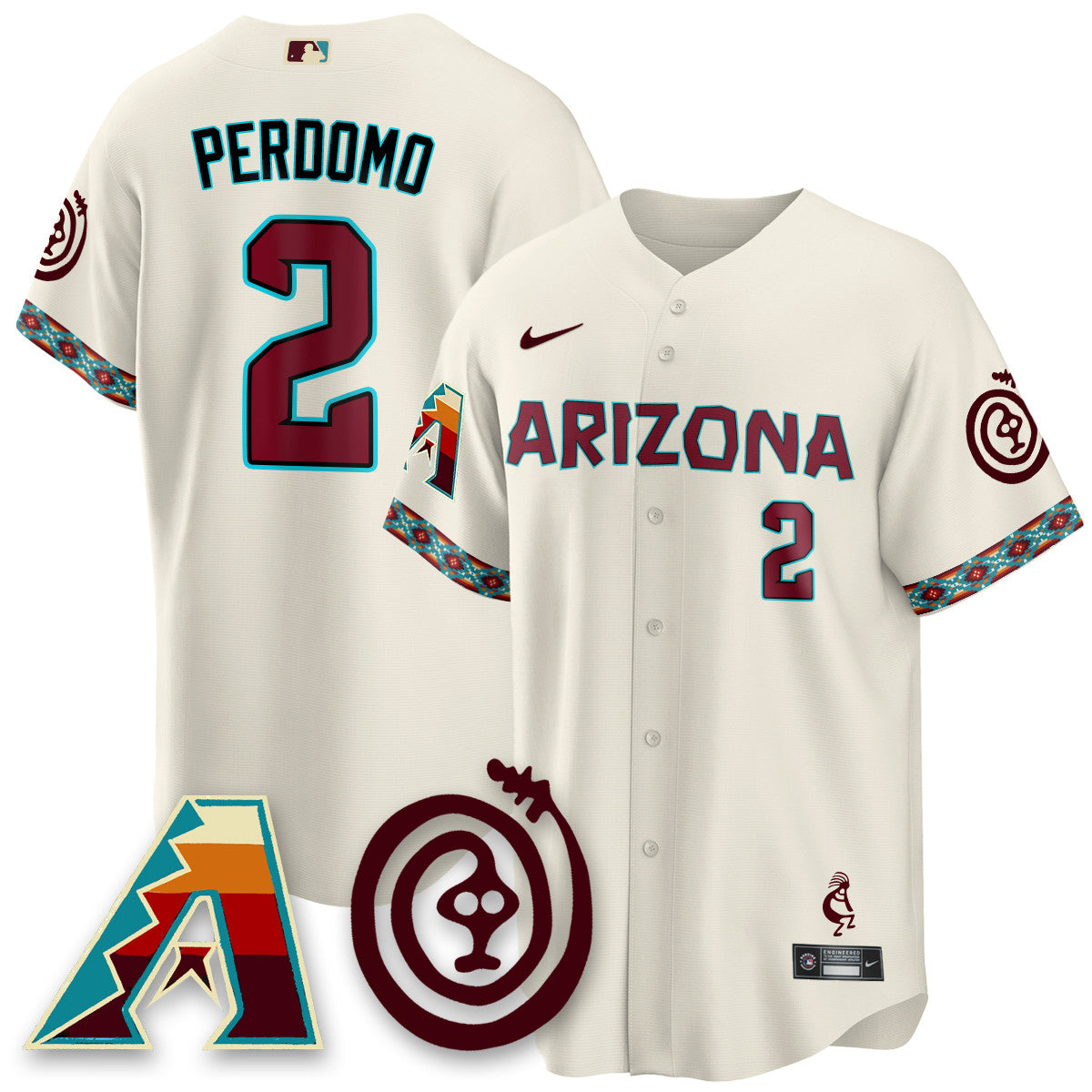 ARI City Connect Concept Jersey V2 - All Stitched