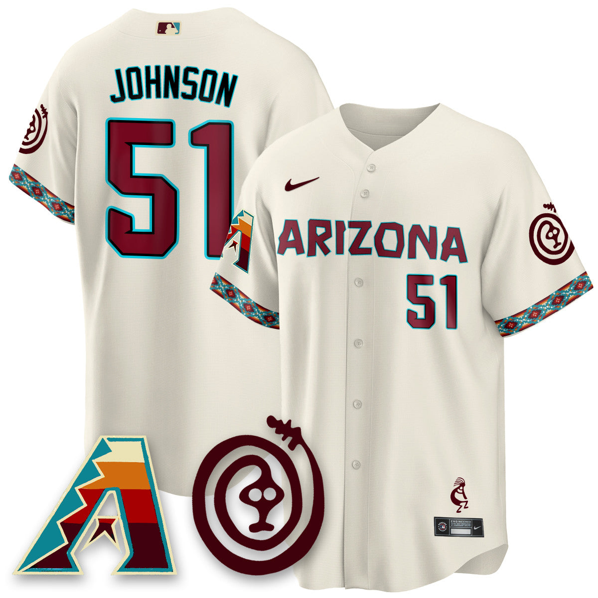ARI City Connect Concept Jersey V2 - All Stitched