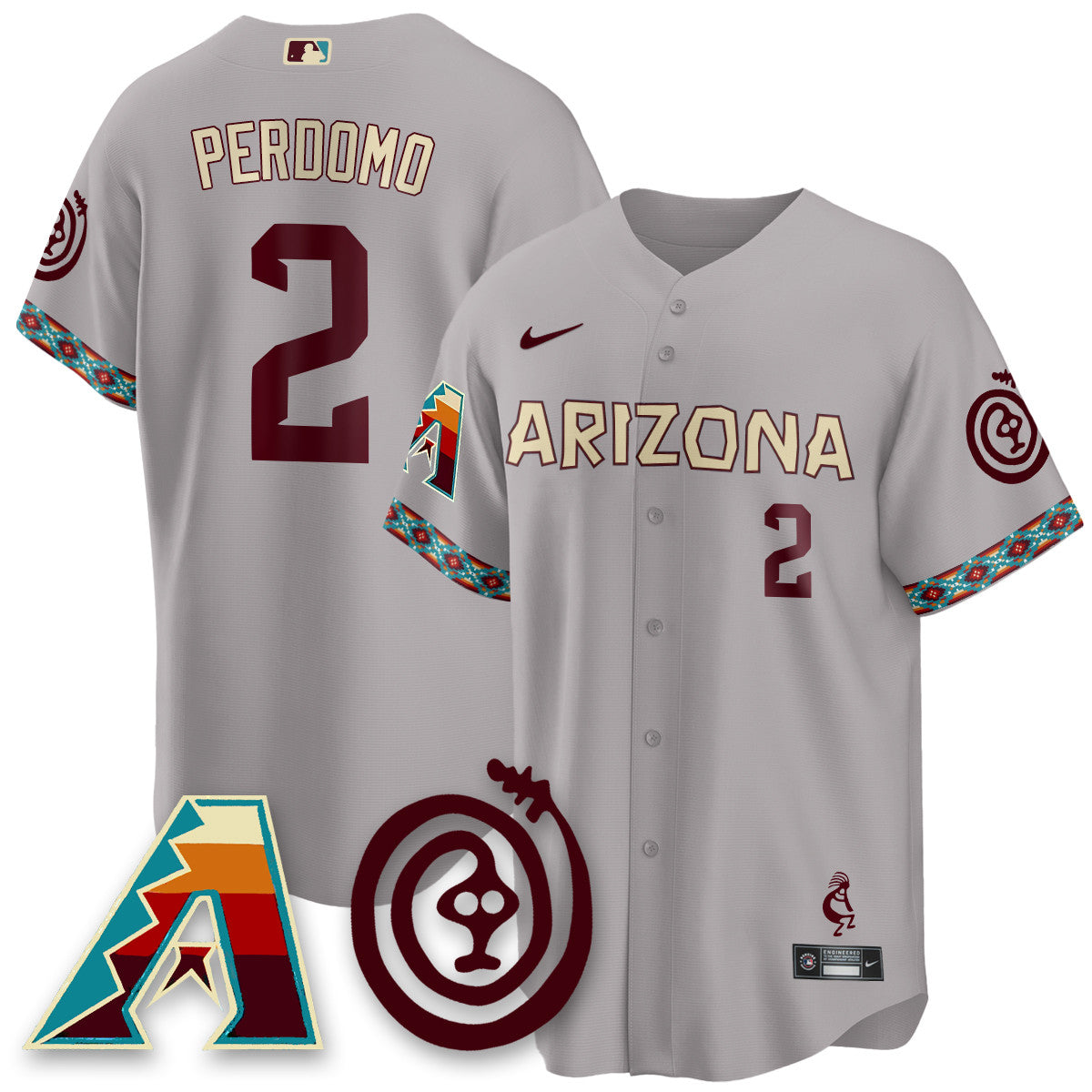 ARI City Connect Concept Jersey V2 - All Stitched