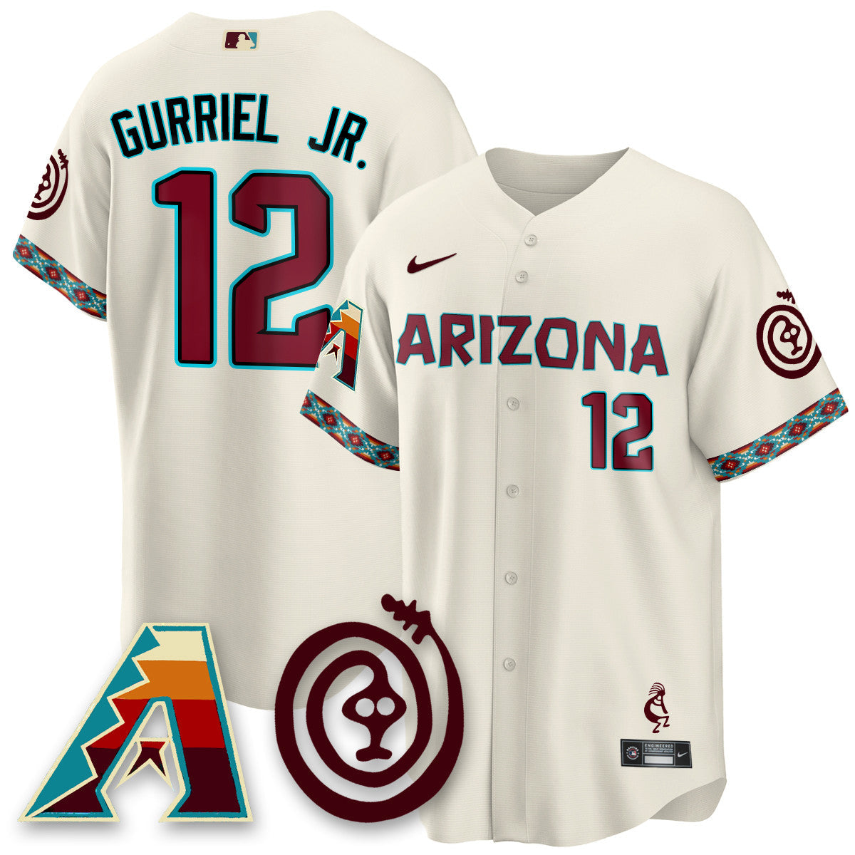 ARI City Connect Concept Jersey V2 - All Stitched