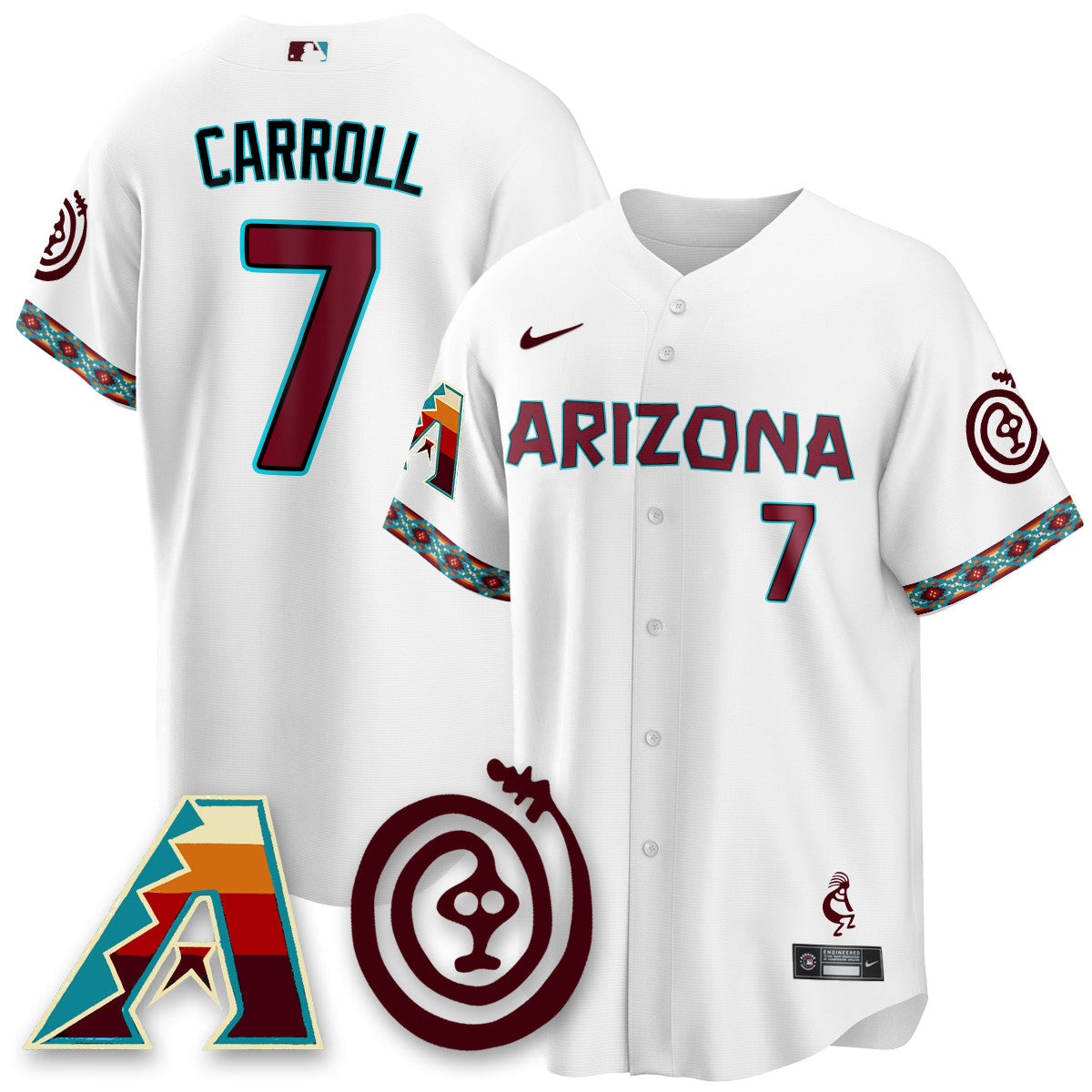 ARI City Connect Concept Jersey V2 - All Stitched