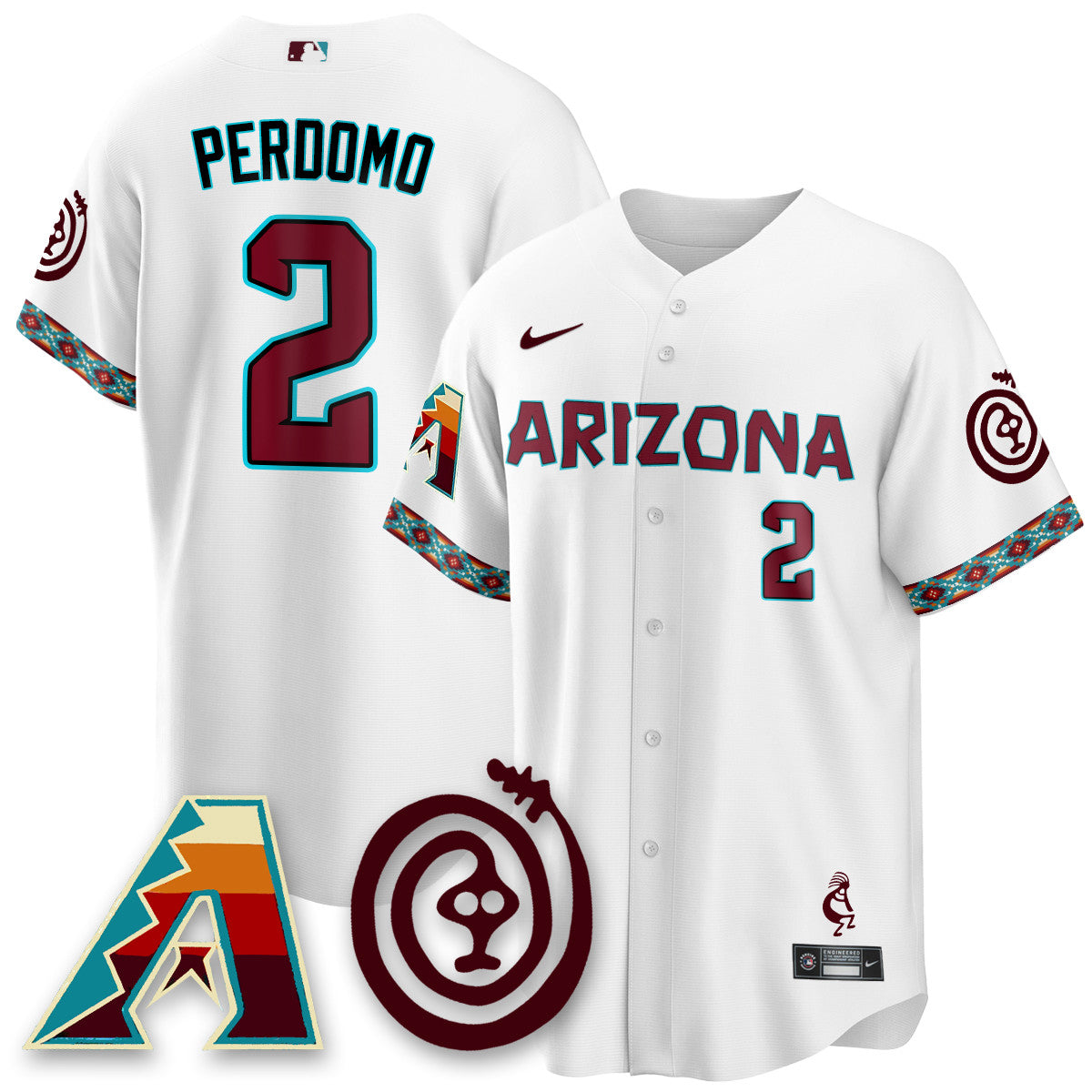 ARI City Connect Concept Jersey V2 - All Stitched