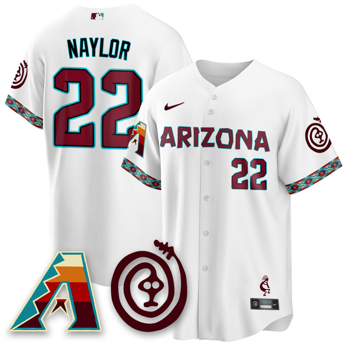 ARI City Connect Concept Jersey V2 - All Stitched