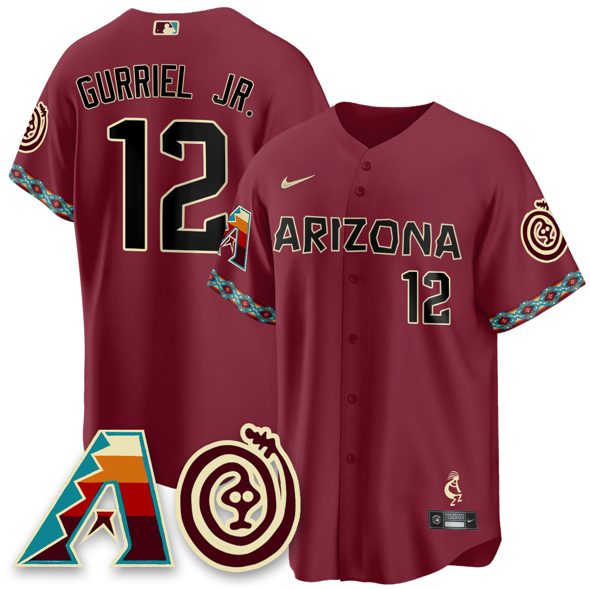 ARI City Connect Concept Jersey V2 - All Stitched
