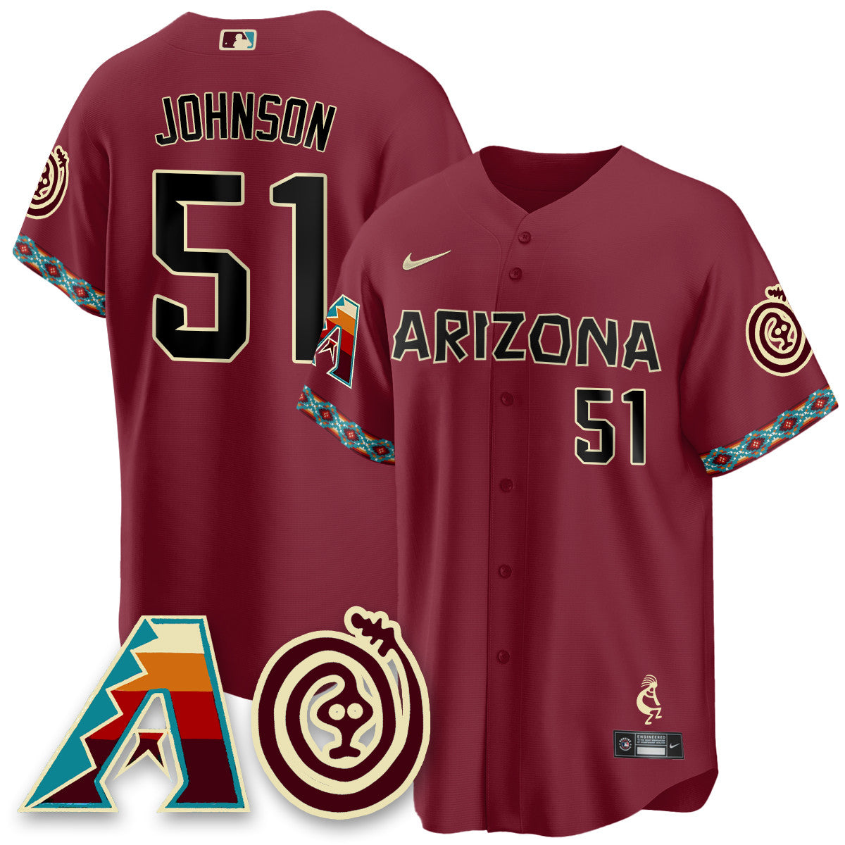 ARI City Connect Concept Jersey V2 - All Stitched