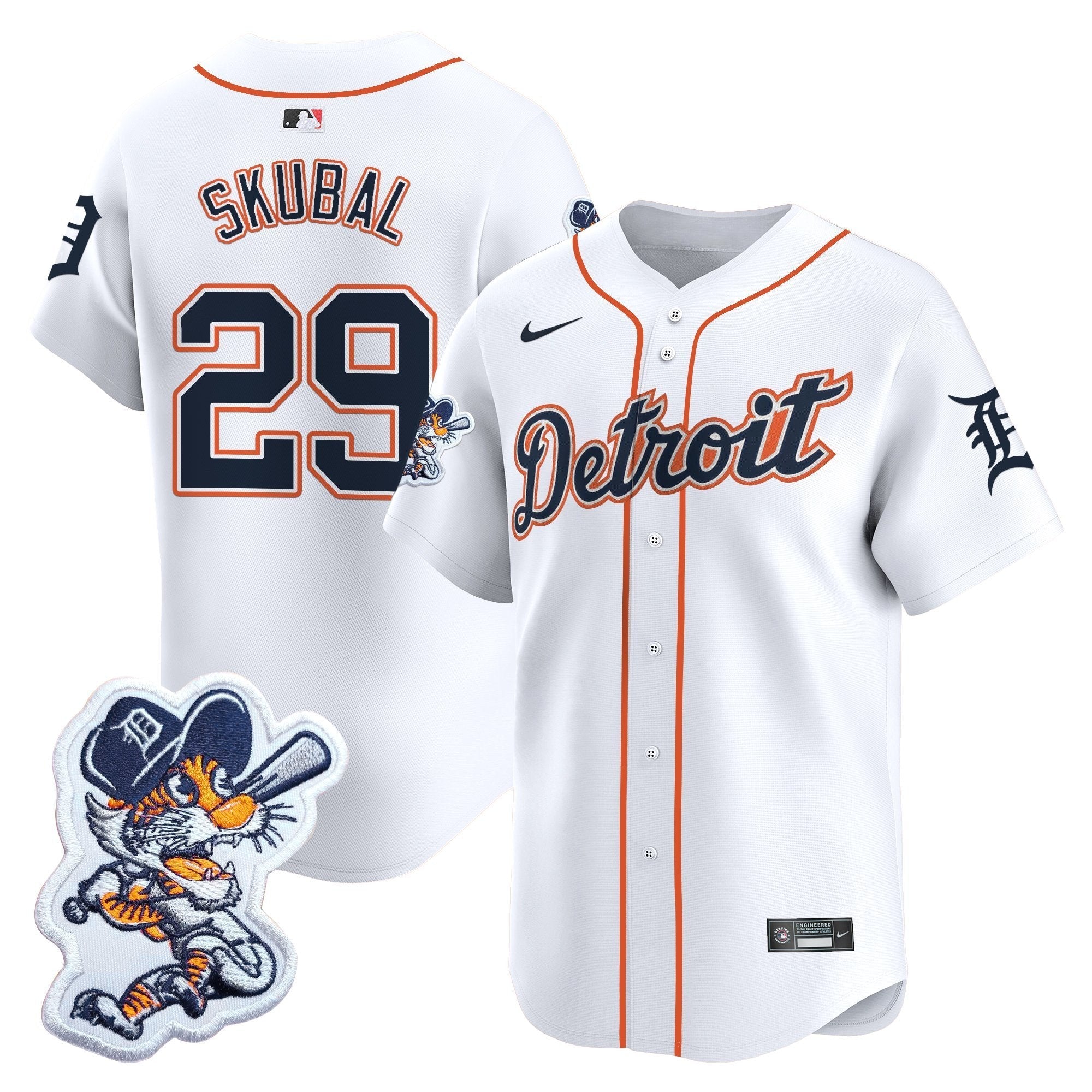 DET Paws Patch Vapor Premier Limited Jersey - All Stitched