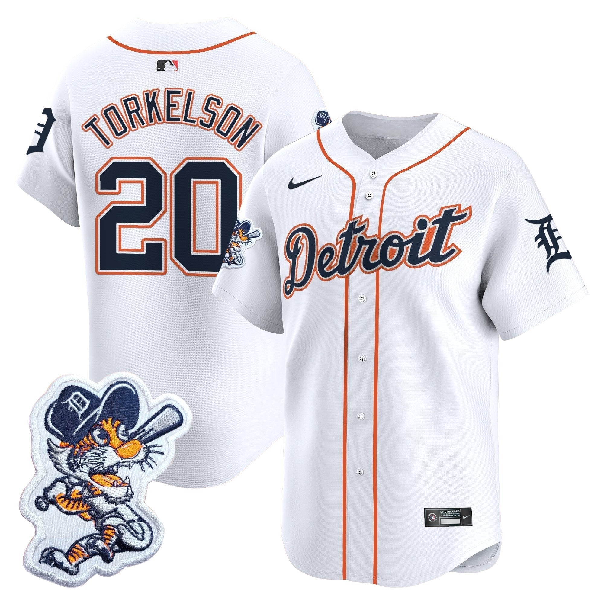 DET Paws Patch Vapor Premier Limited Jersey - All Stitched