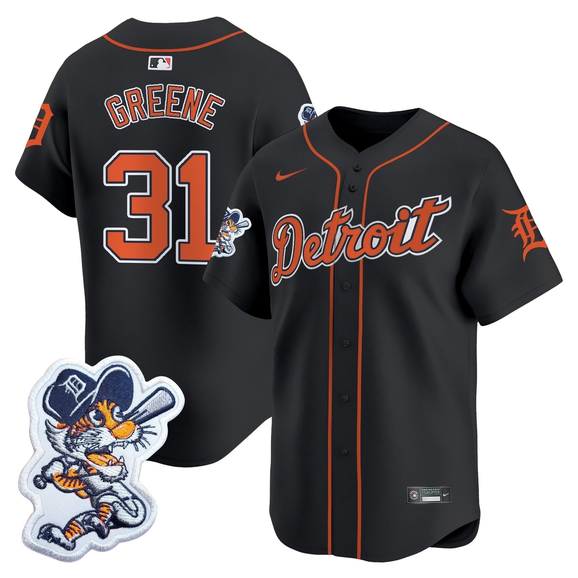 DET Paws Patch Vapor Premier Limited Men Jersey - All Stitched