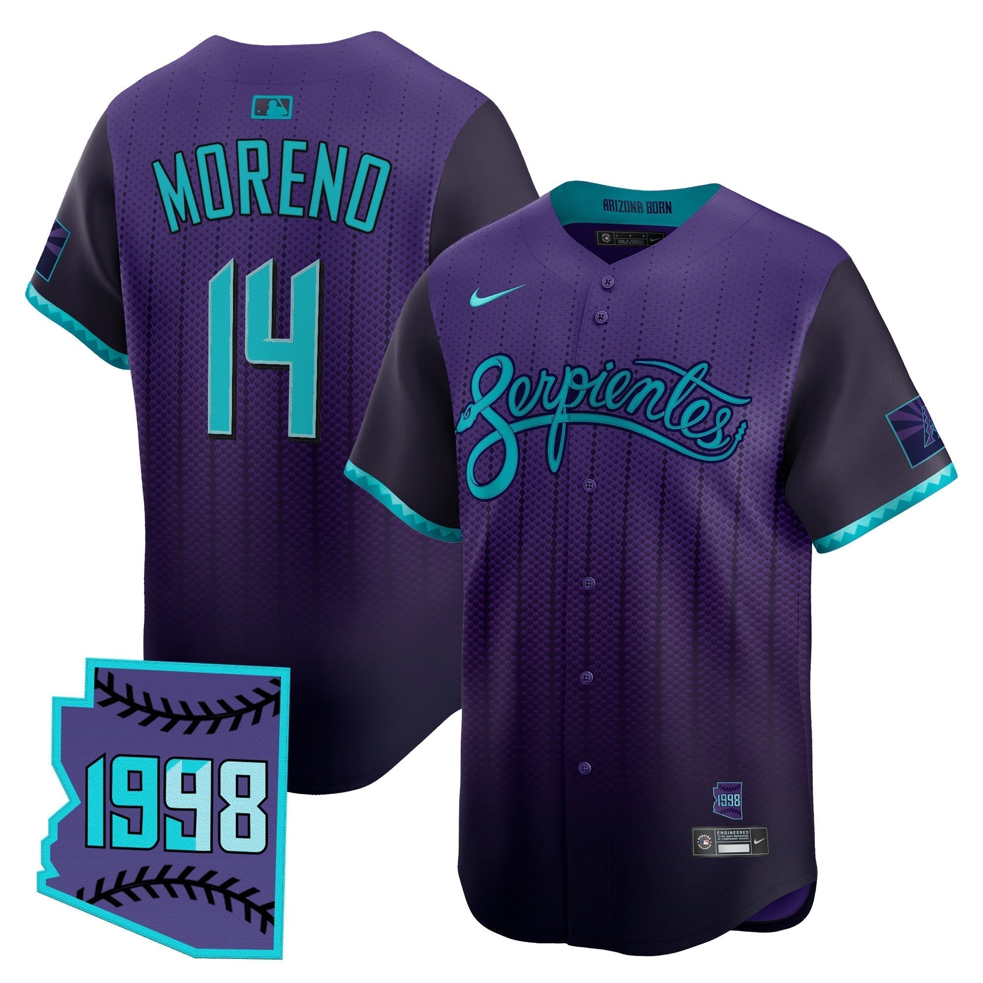 ARI 2025 City Connect Vapor Premier Limited Jersey V2 - Stitched