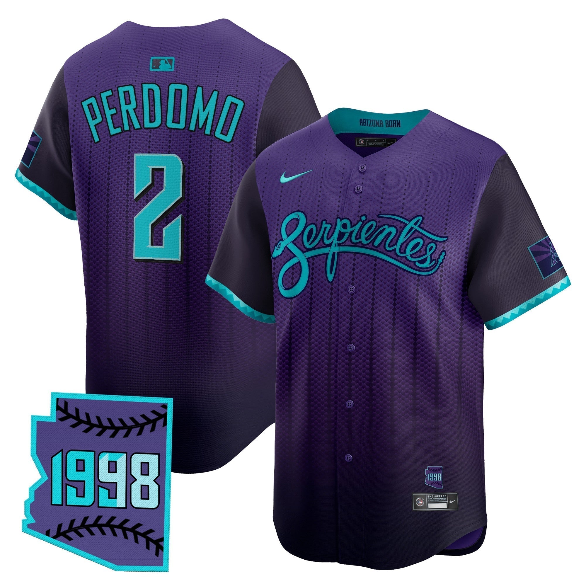 ARI 2025 City Connect Vapor Premier Limited Jersey V2 - Stitched