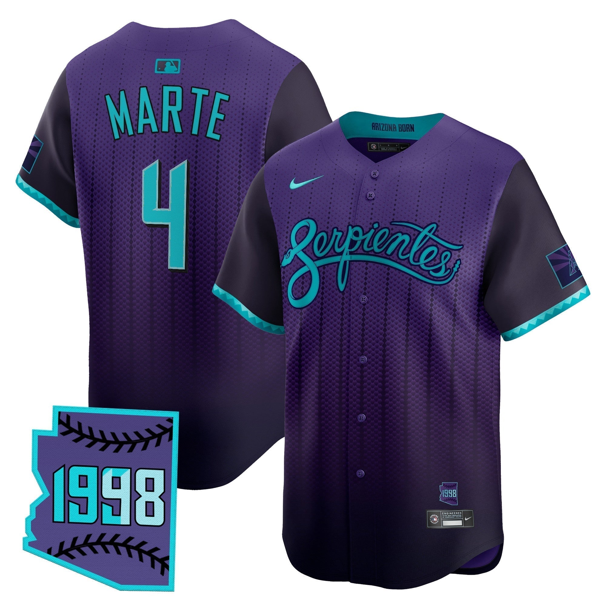 ARI 2025 City Connect Vapor Premier Limited Jersey V2 - Stitched