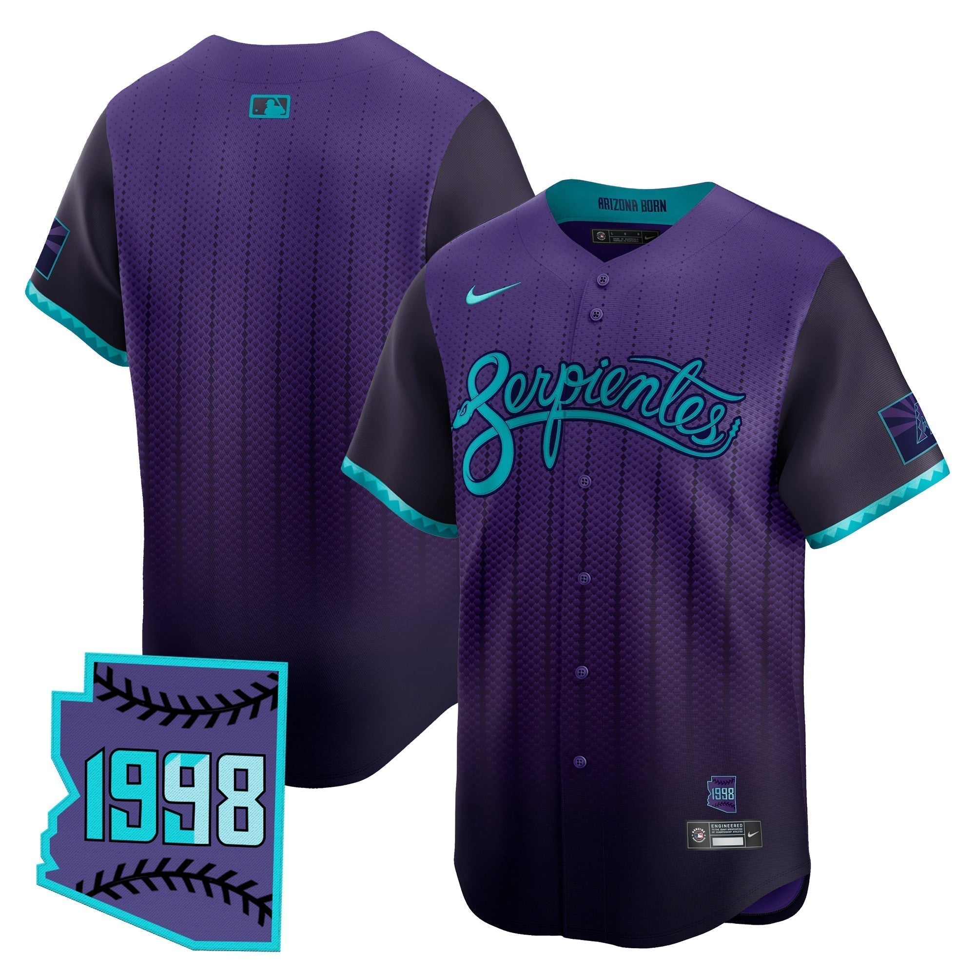 ARI 2025 City Connect Vapor Premier Limited Jersey V2 - Stitched