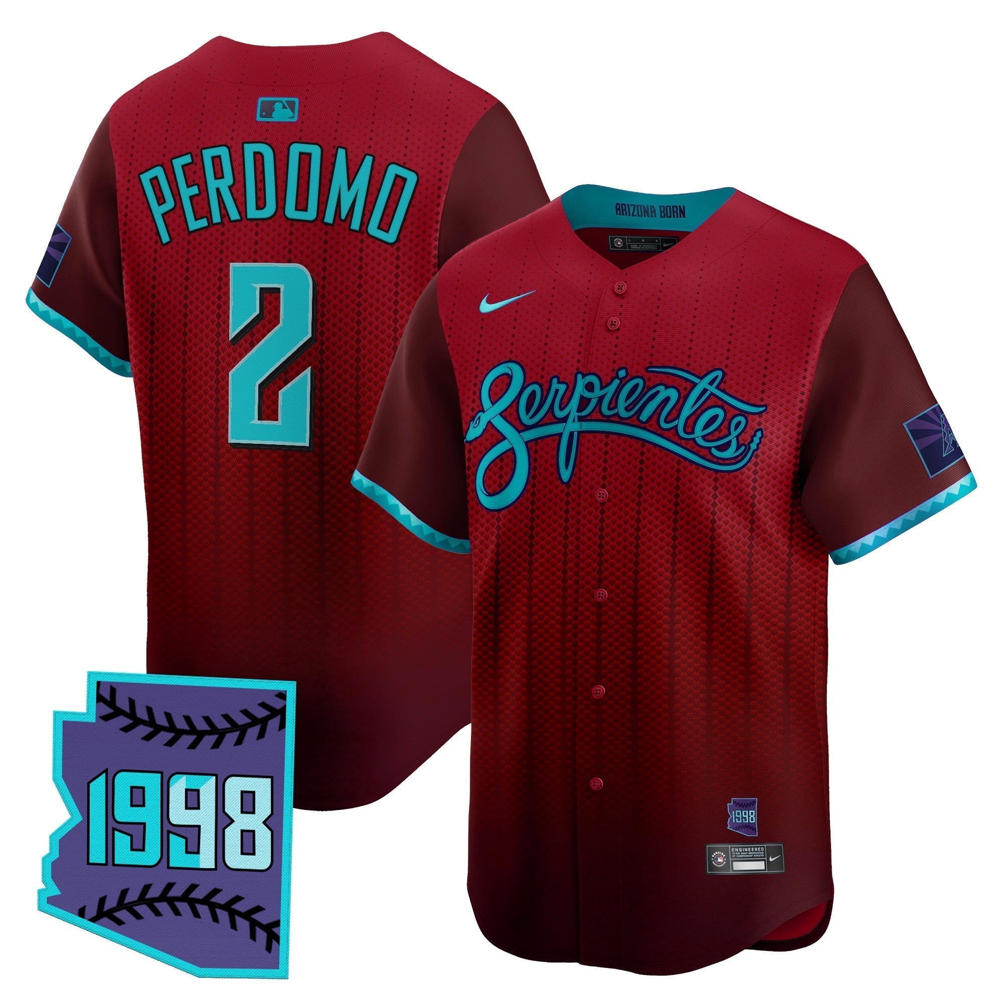 ARI 2025 City Connect Vapor Premier Limited Jersey V2 - Stitched