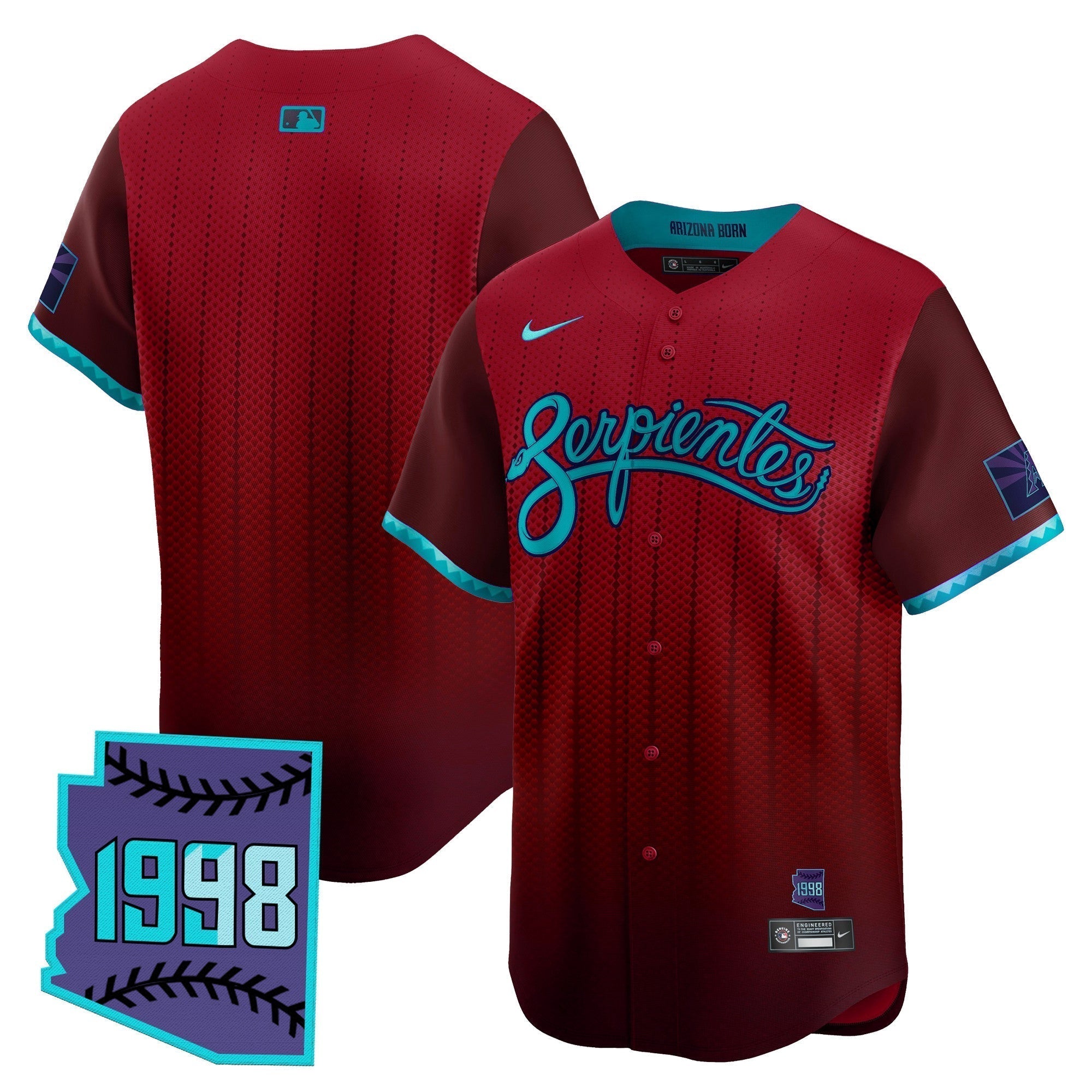 ARI 2025 City Connect Vapor Premier Limited Jersey V2 - Stitched