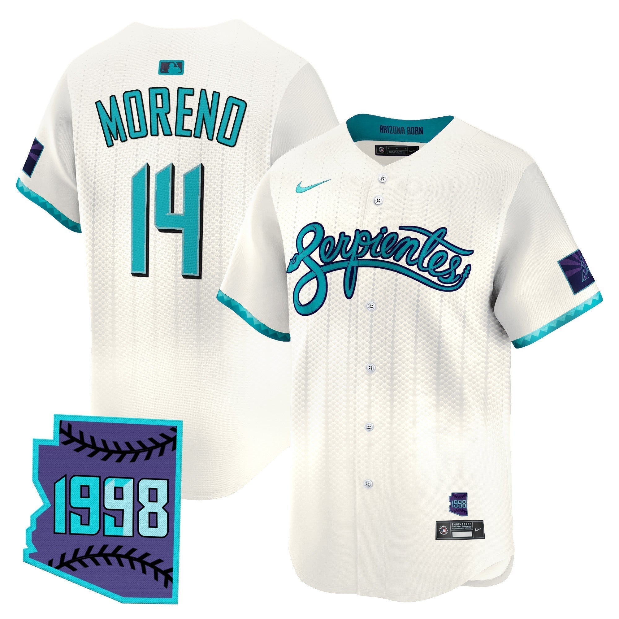 ARI 2025 City Connect Vapor Premier Limited Jersey V2 - Stitched