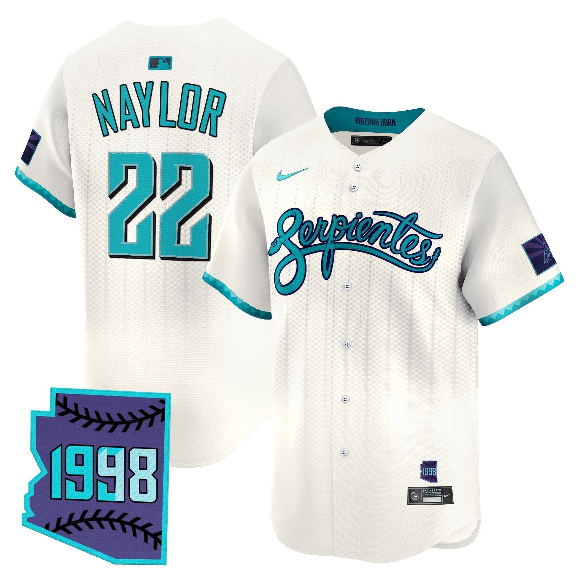 ARI 2025 City Connect Vapor Premier Limited Jersey V2 - Stitched