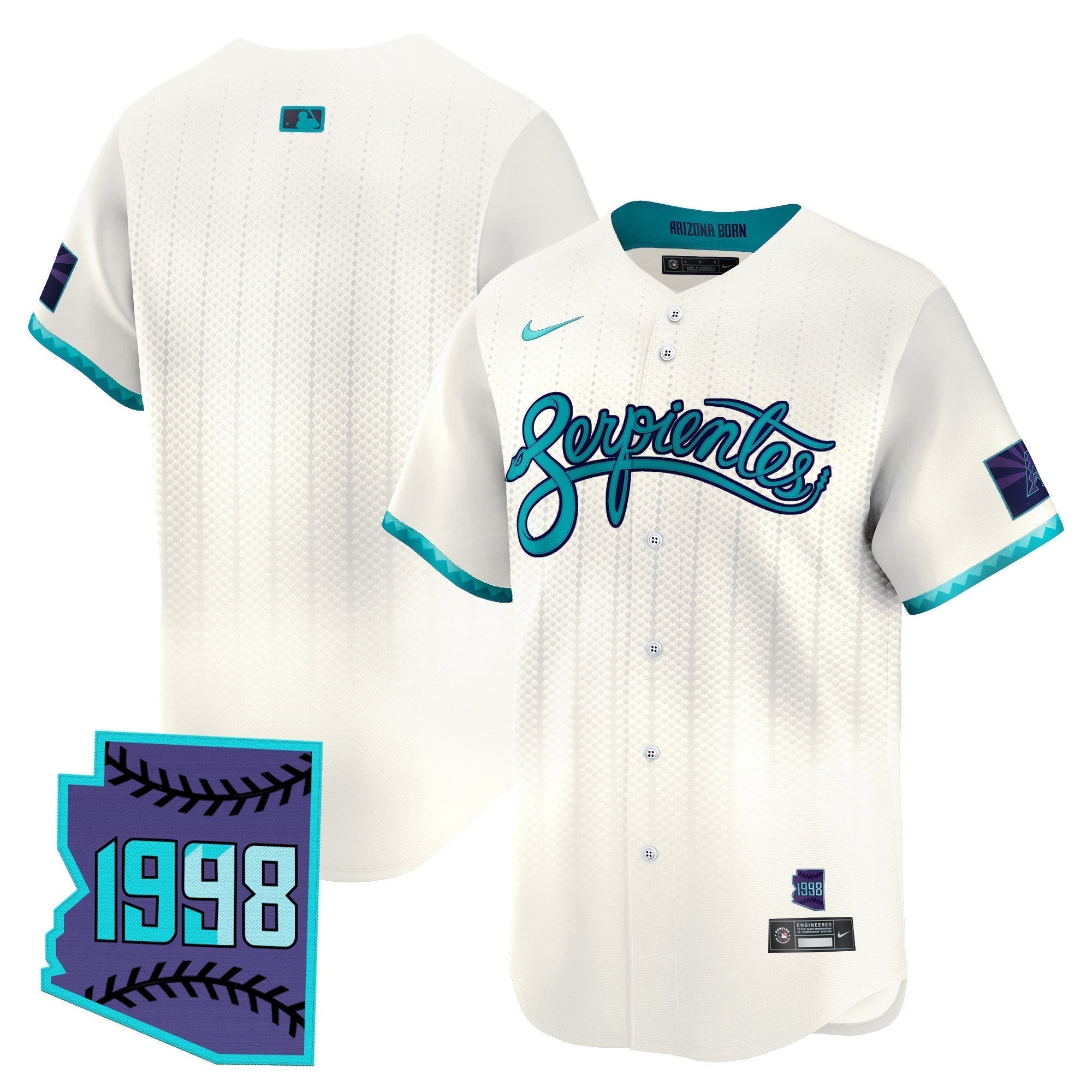 ARI 2025 City Connect Vapor Premier Limited Jersey V2 - Stitched