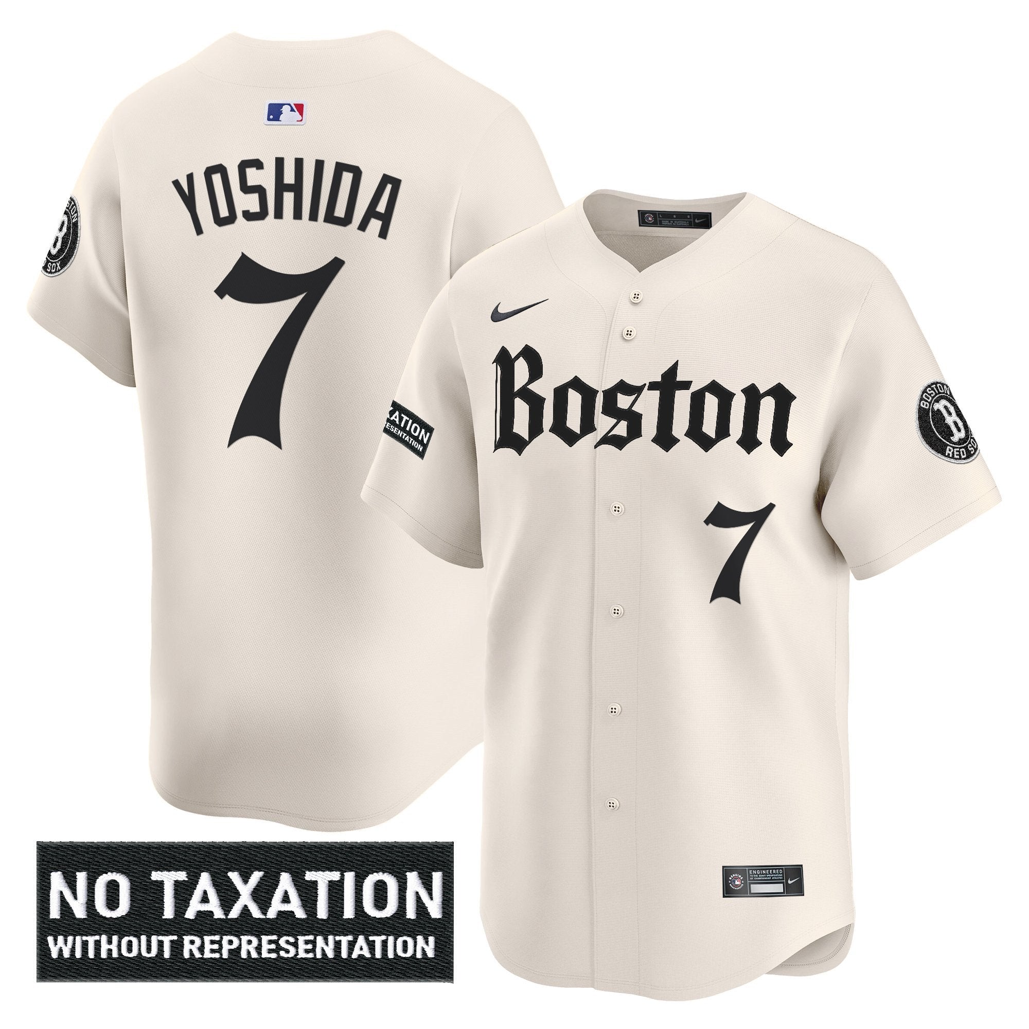 BOS 'Retro Newspaper Edition' Vapor Premier Limited Jersey - All Stitched