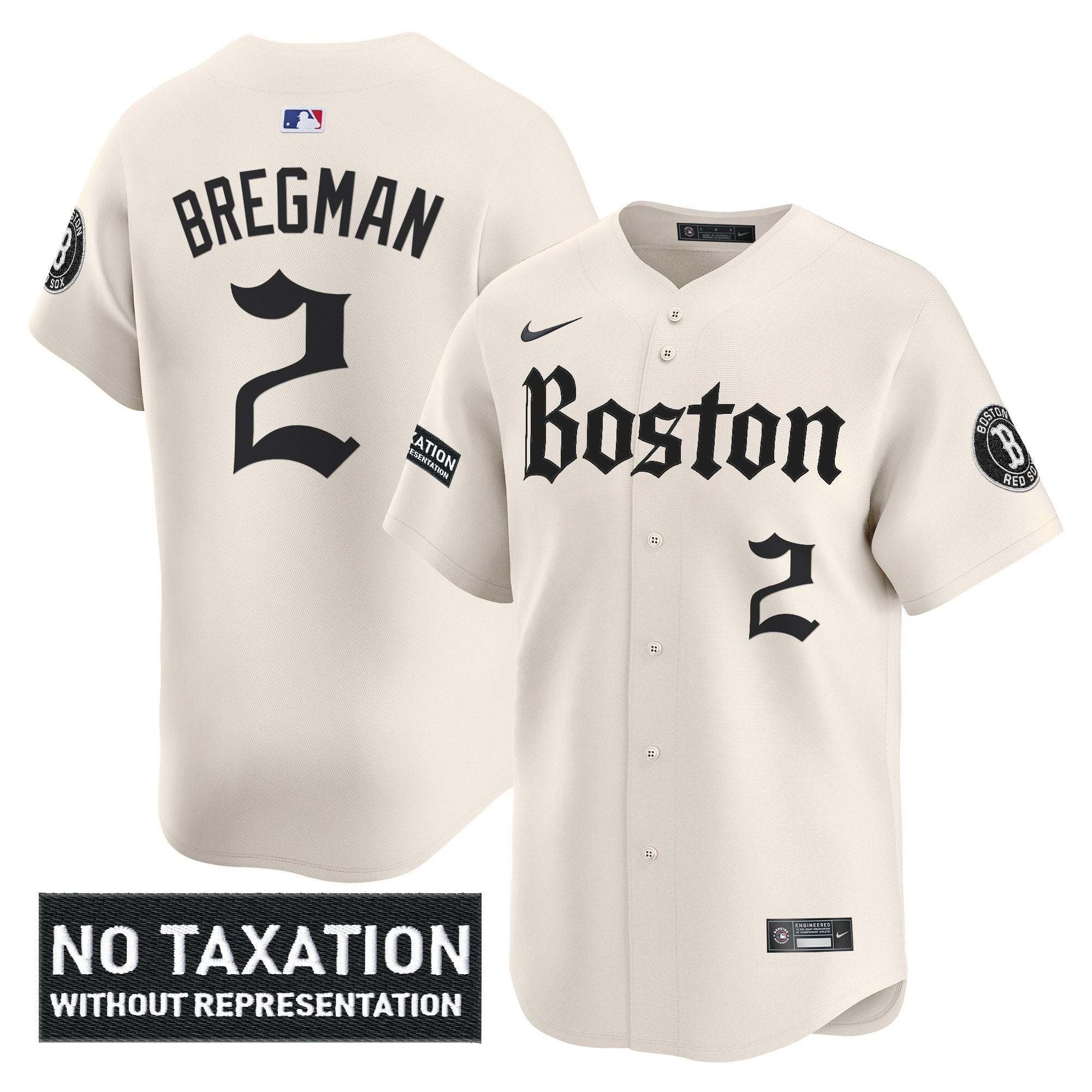 BOS 'Retro Newspaper Edition' Vapor Premier Limited Jersey - All Stitched