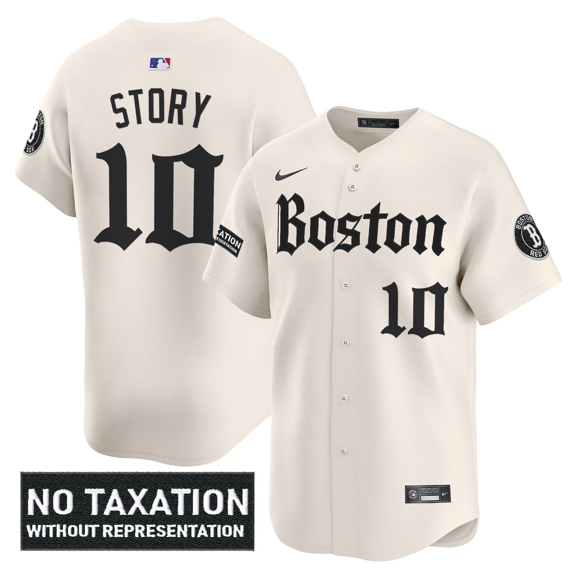 BOS 'Retro Newspaper Edition' Vapor Premier Limited Jersey - All Stitched