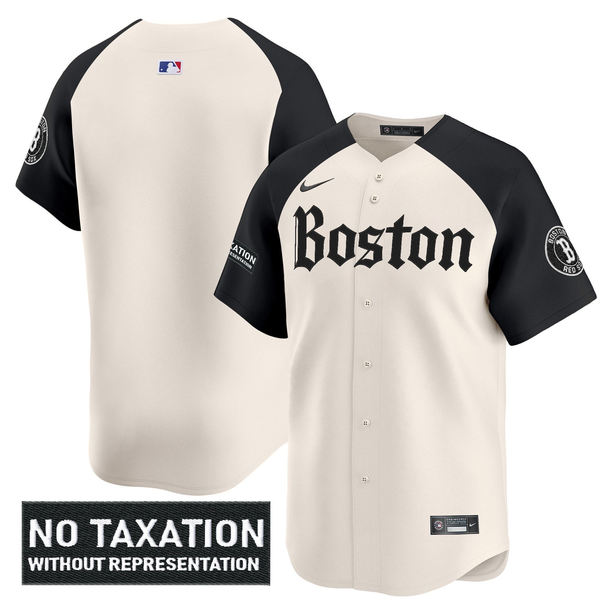 BOS 'Retro Newspaper Edition' Vapor Premier Limited Jersey - All Stitched