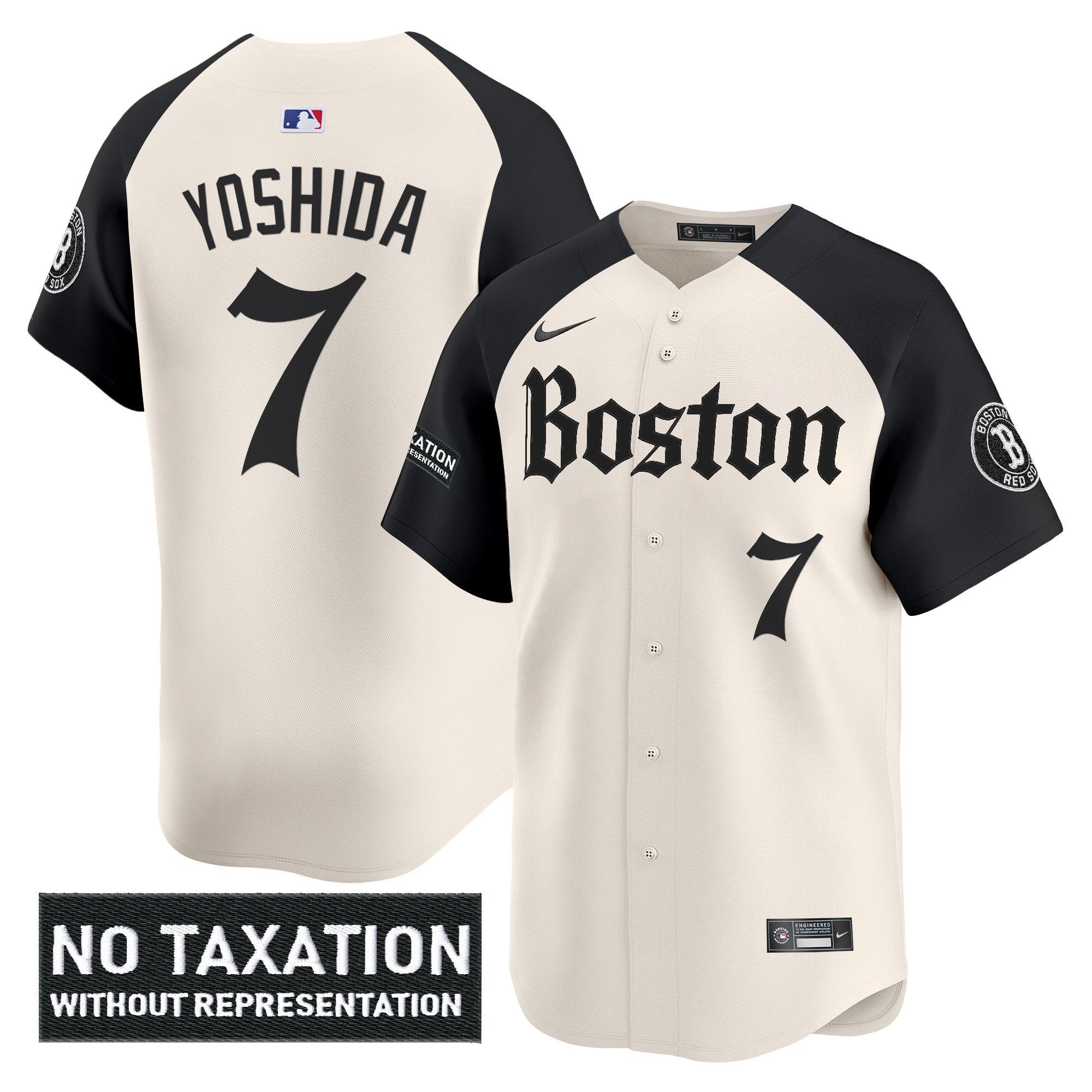 BOS 'Retro Newspaper Edition' Vapor Premier Limited Jersey - All Stitched