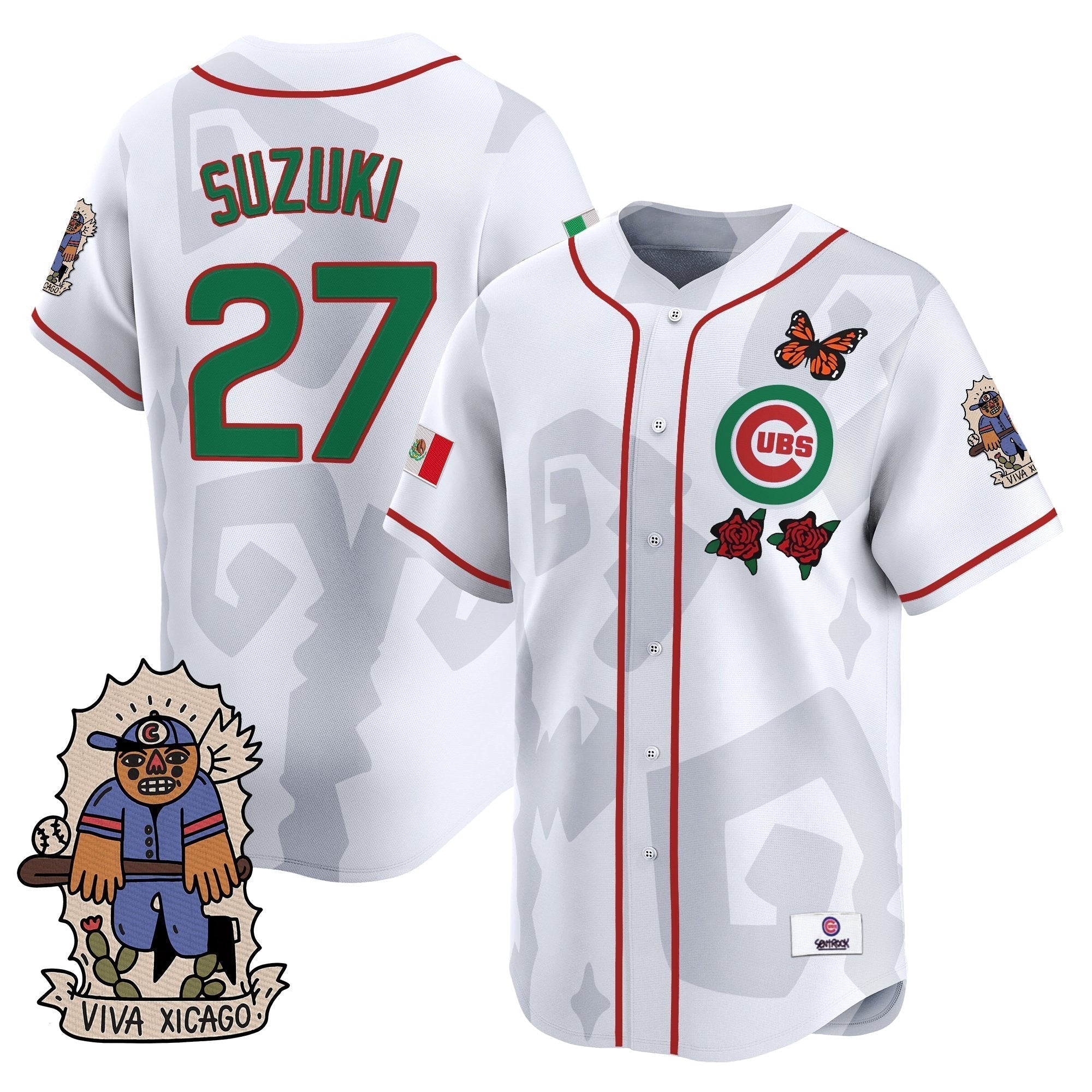 2025 CHC Mexican Heritage Vapor Premier Limited Jersey - Stitched
