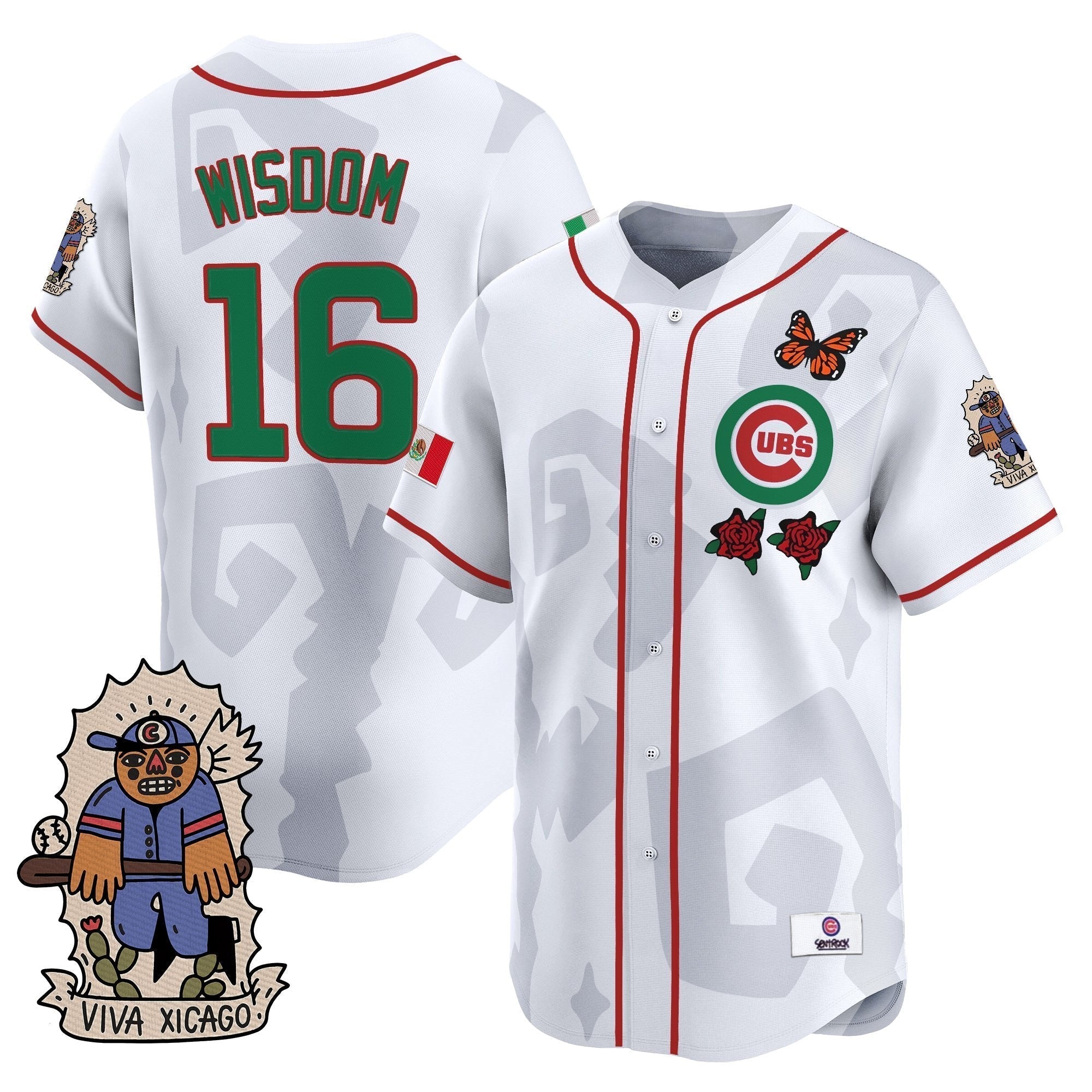 2025 CHC Mexican Heritage Vapor Premier Limited Jersey - Stitched